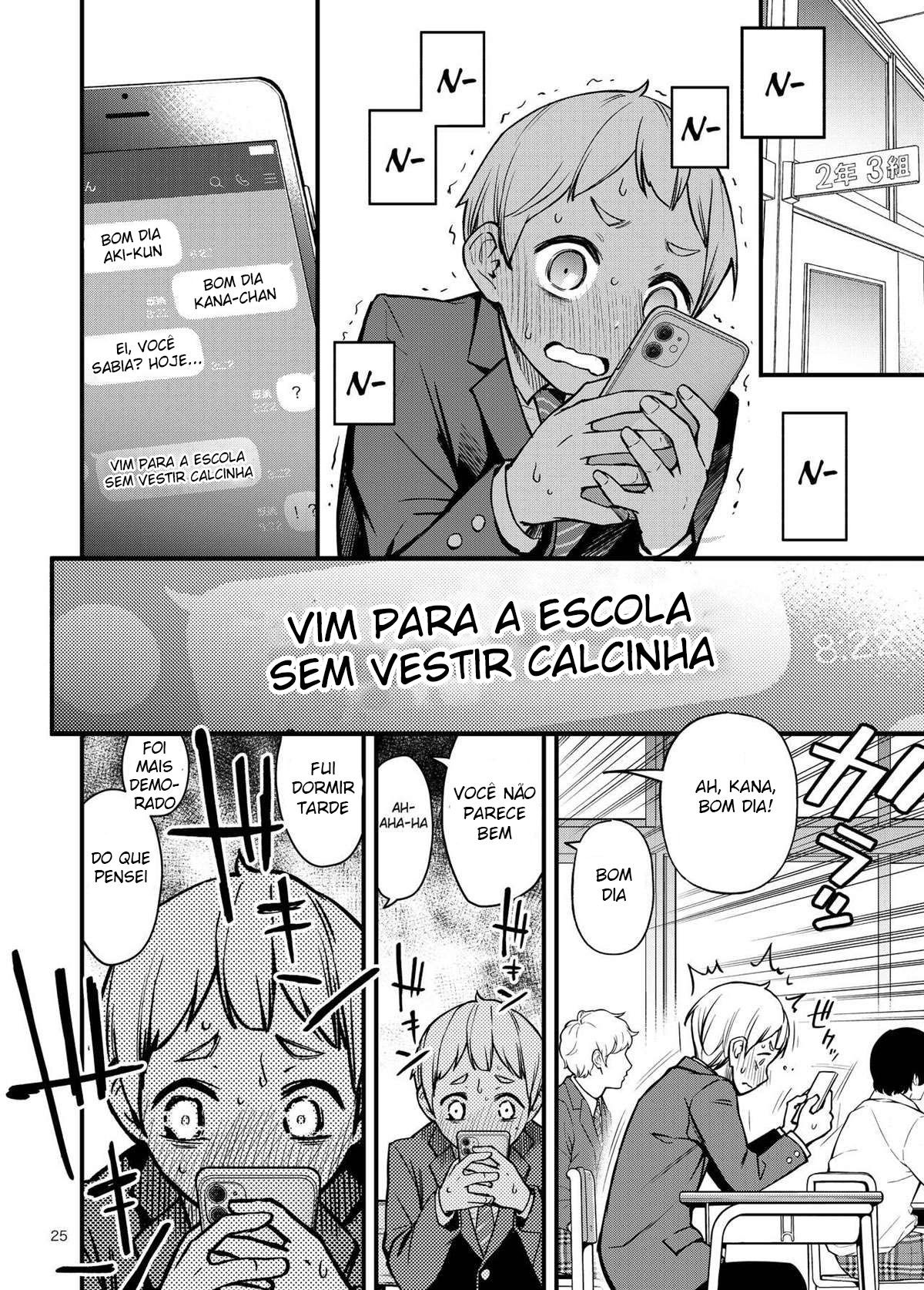a História de Uma Virgem Que Se Desperta Sexualmente na Primeira Vez Com Um Virgem — página 25
