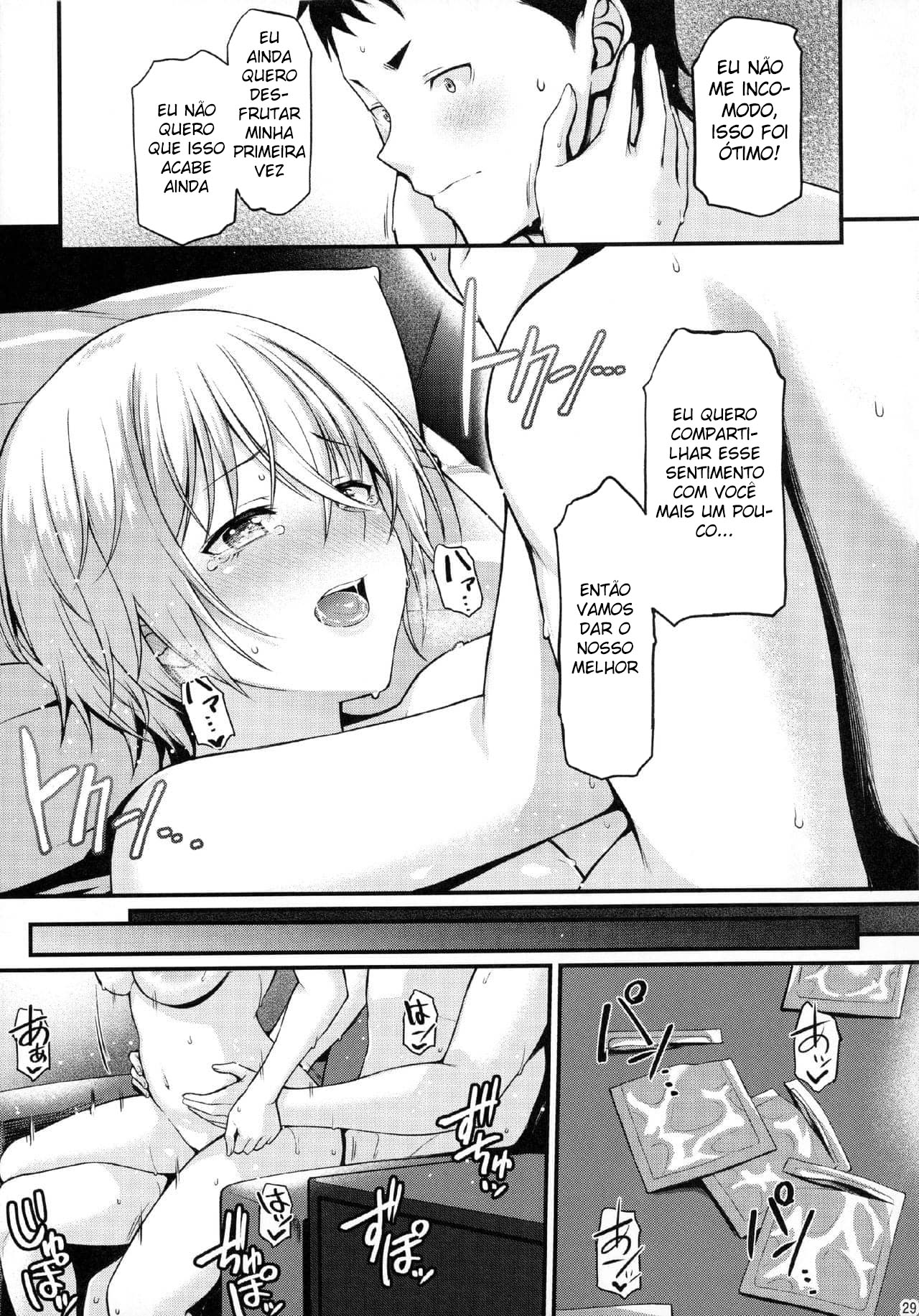 Refazendo a Nossa Primeira Vez com Meu Adorável Senpai — página 28