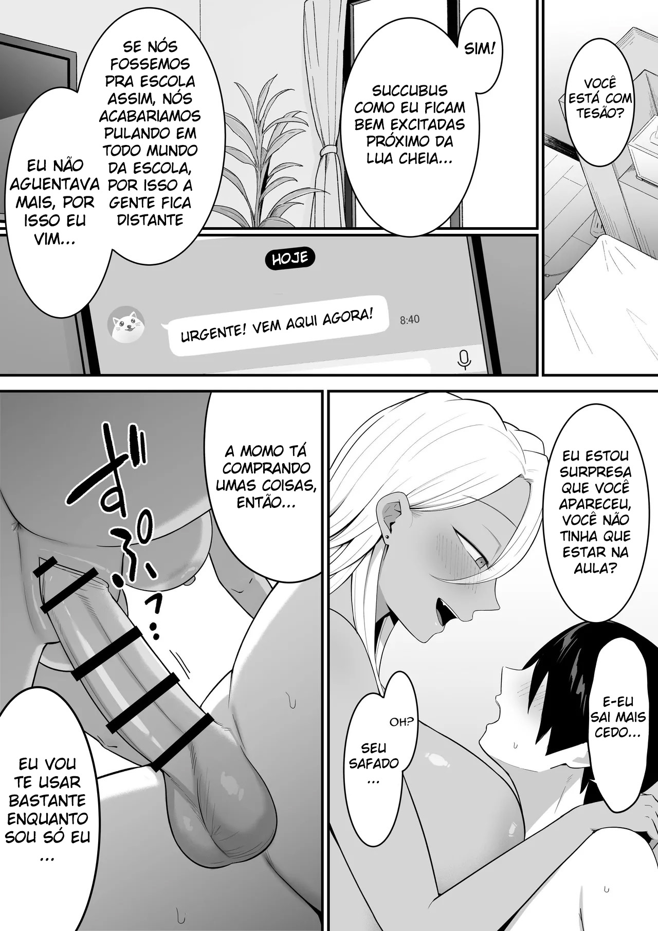Eu Me Tornei O Alimento Das Succubus 2 — página 57