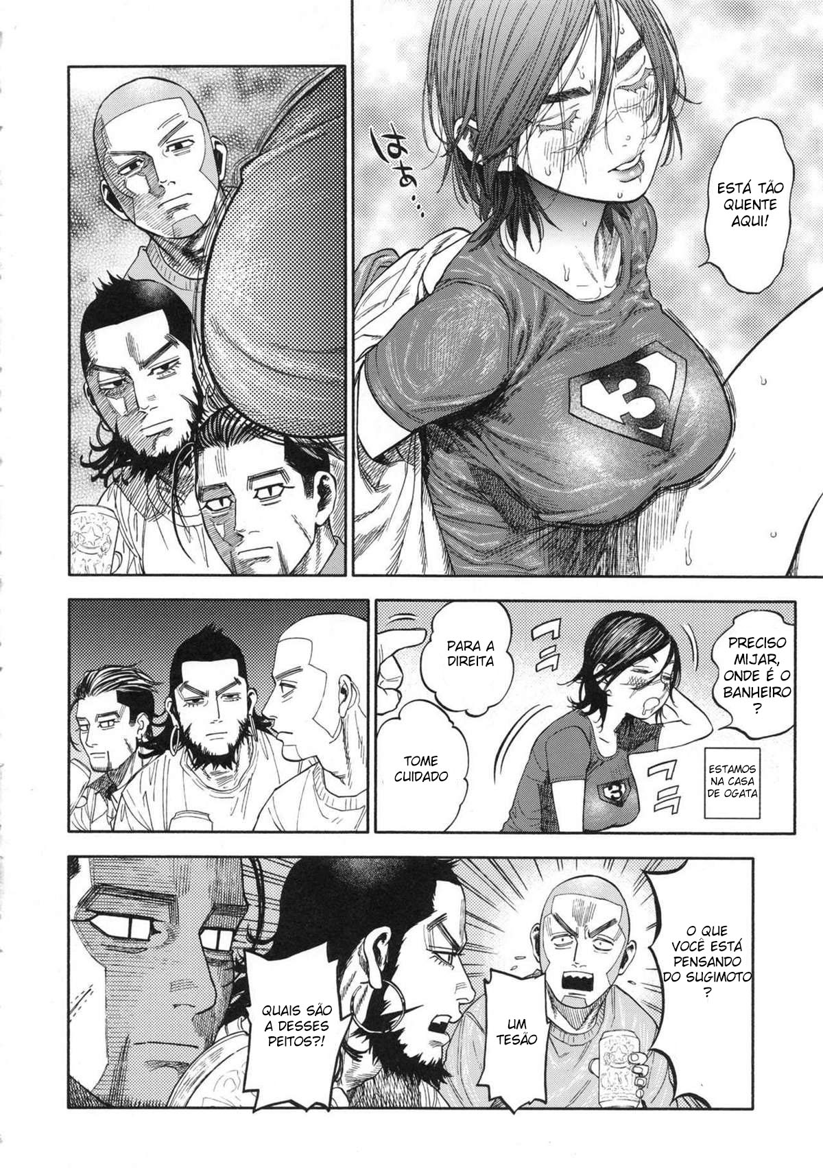Vamos Comer um Pouco de Carne de Lontra com Sugimoto-san — página 3