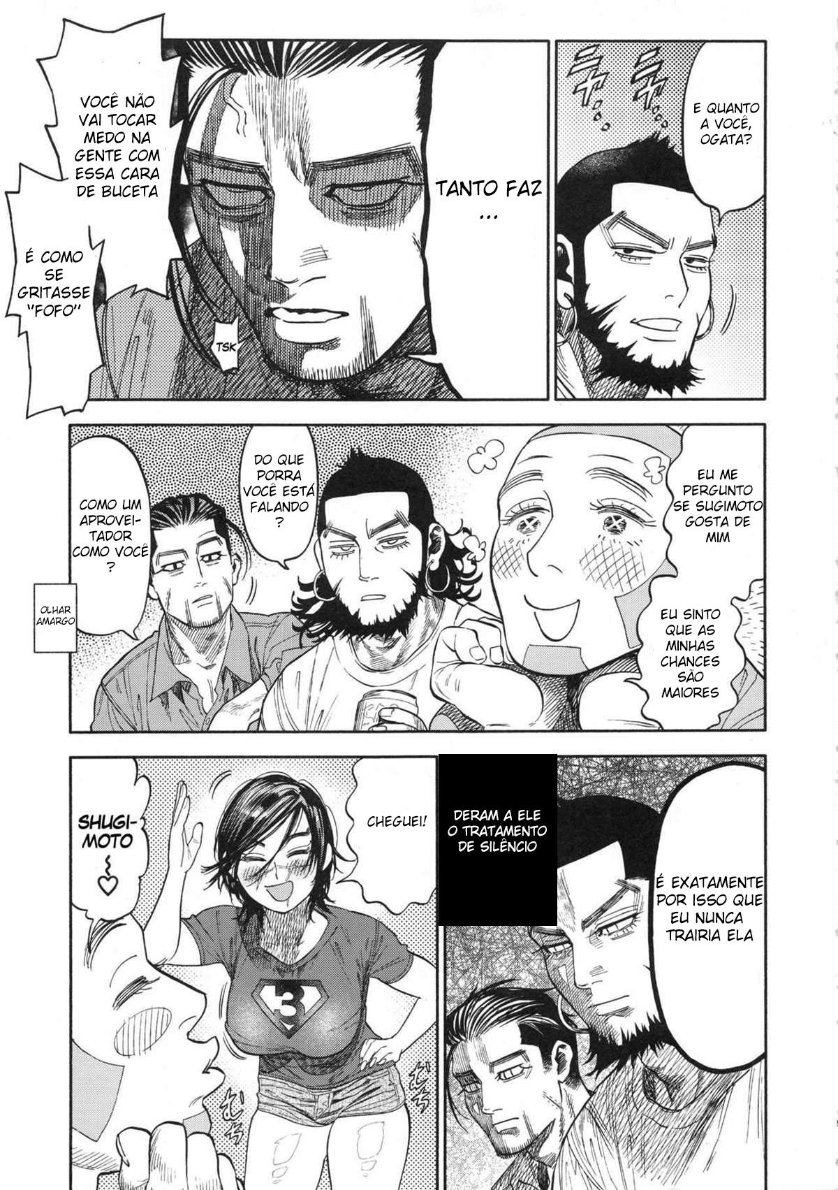 Vamos Comer um Pouco de Carne de Lontra com Sugimoto-san — página 4
