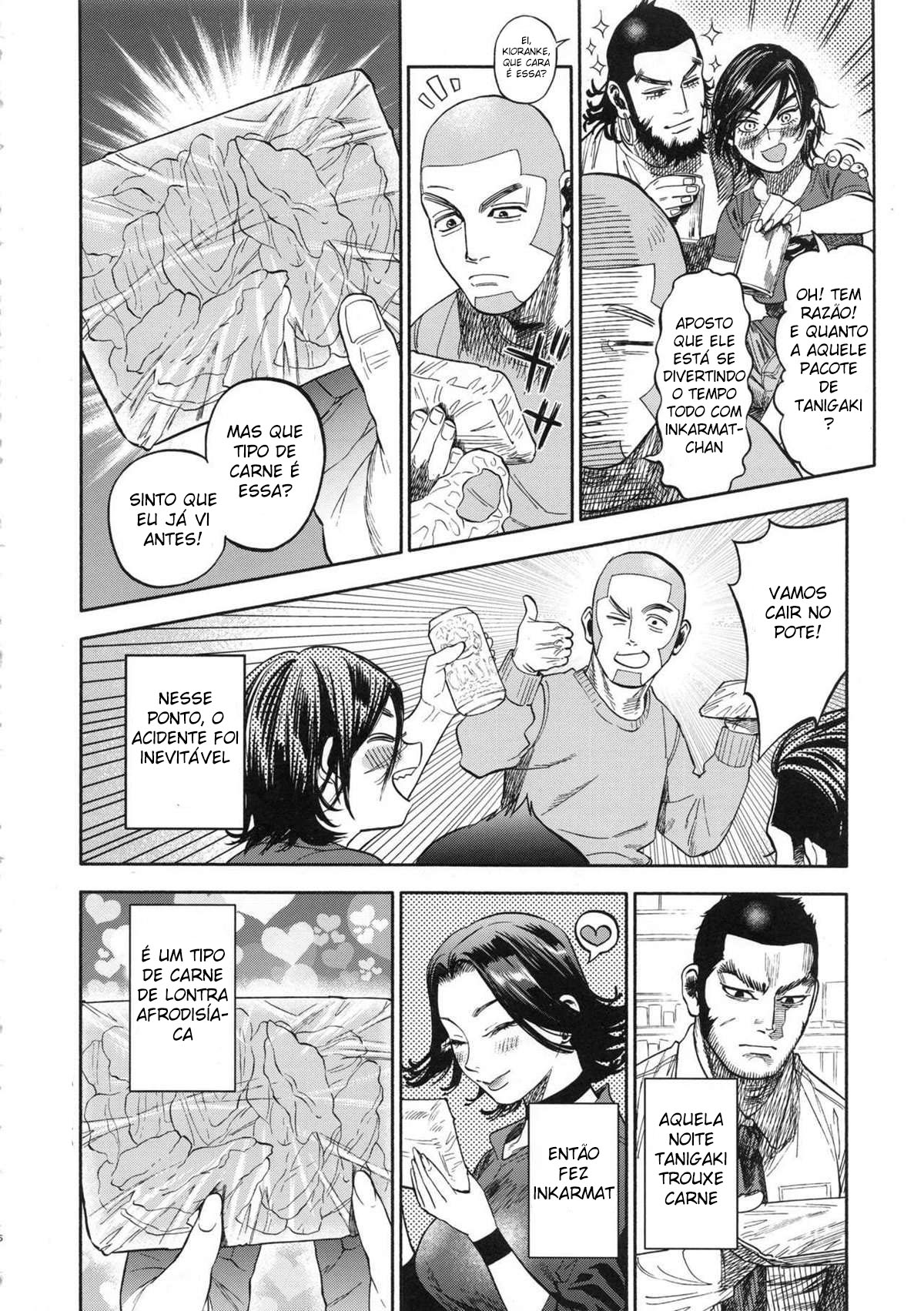 Vamos Comer um Pouco de Carne de Lontra com Sugimoto-san — página 5