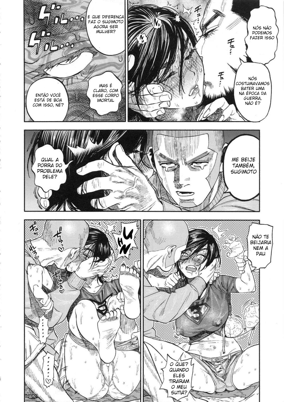 Vamos Comer um Pouco de Carne de Lontra com Sugimoto-san — página 11