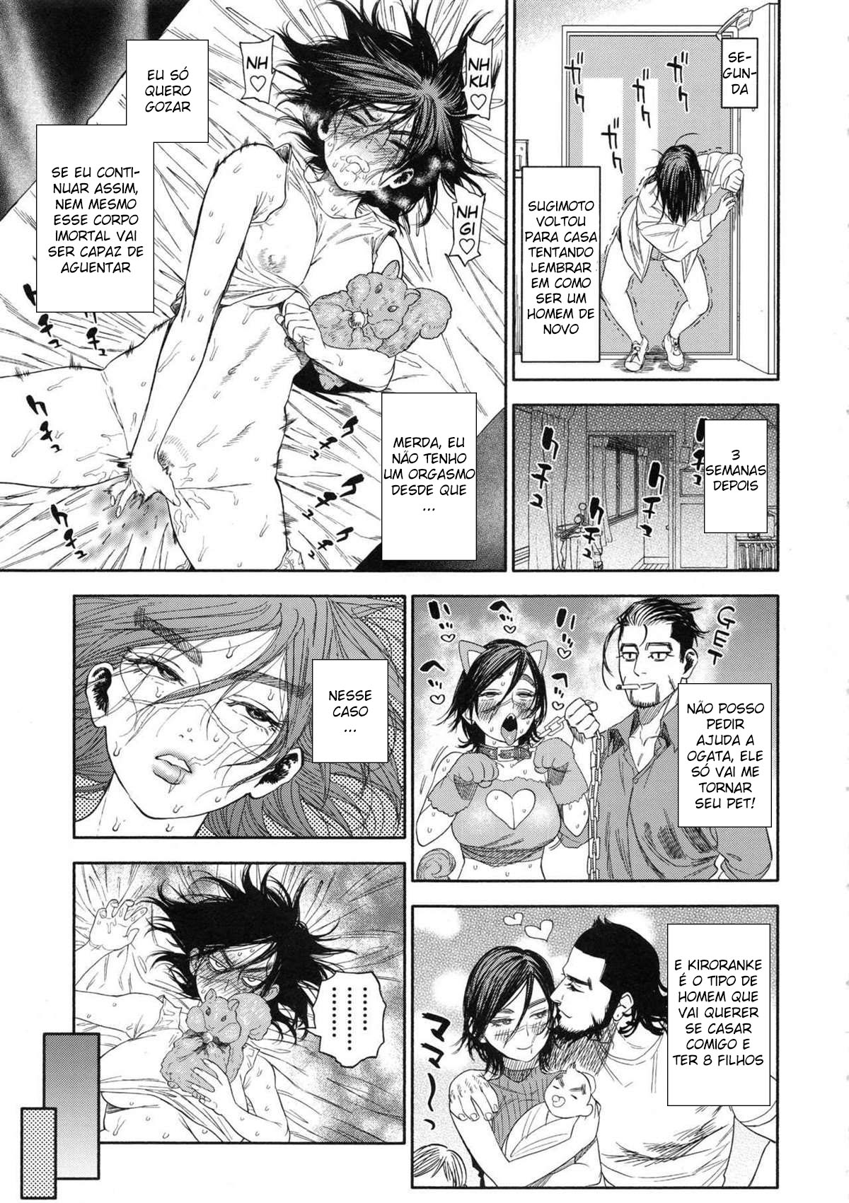 Vamos Comer um Pouco de Carne de Lontra com Sugimoto-san — página 34