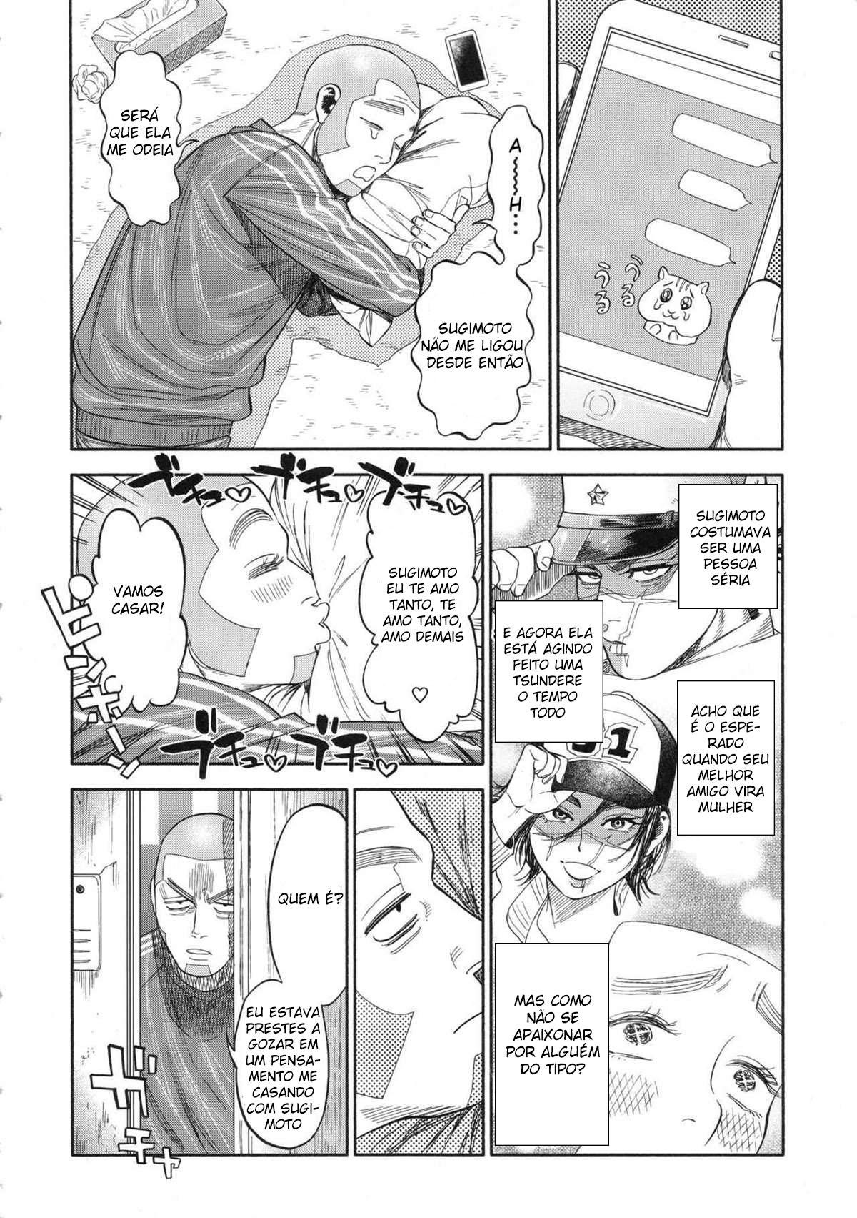 Vamos Comer um Pouco de Carne de Lontra com Sugimoto-san — página 35