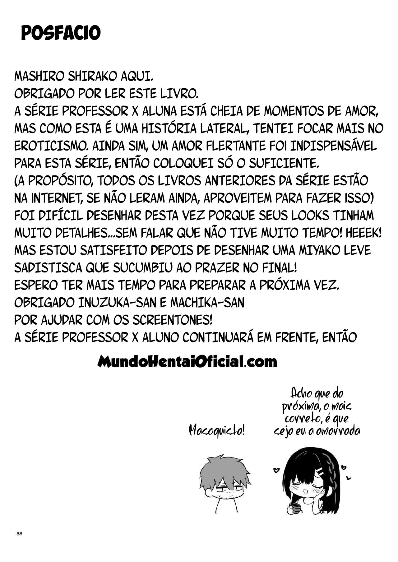 Hoje É Um Bom Dia Para Ser Safada — página 37