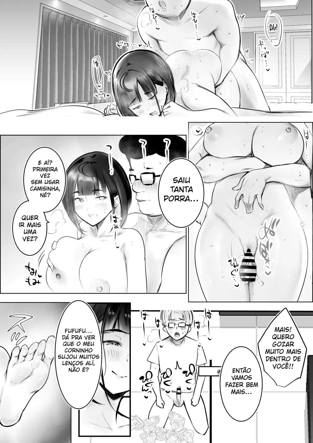 Disseram Que Hosoi-kun Aceita Ser Corno 2 — página 42