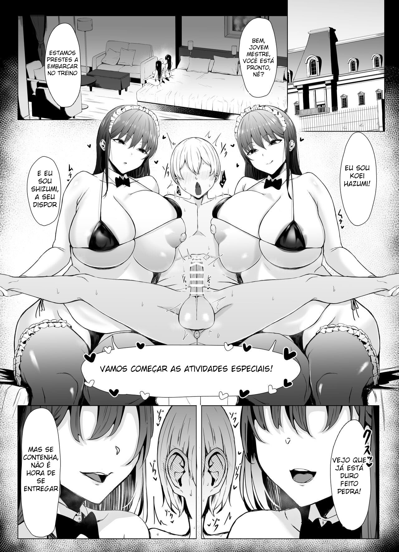Ataque das Empregadas Gêmeas ♥ Treino Sexual — página 2