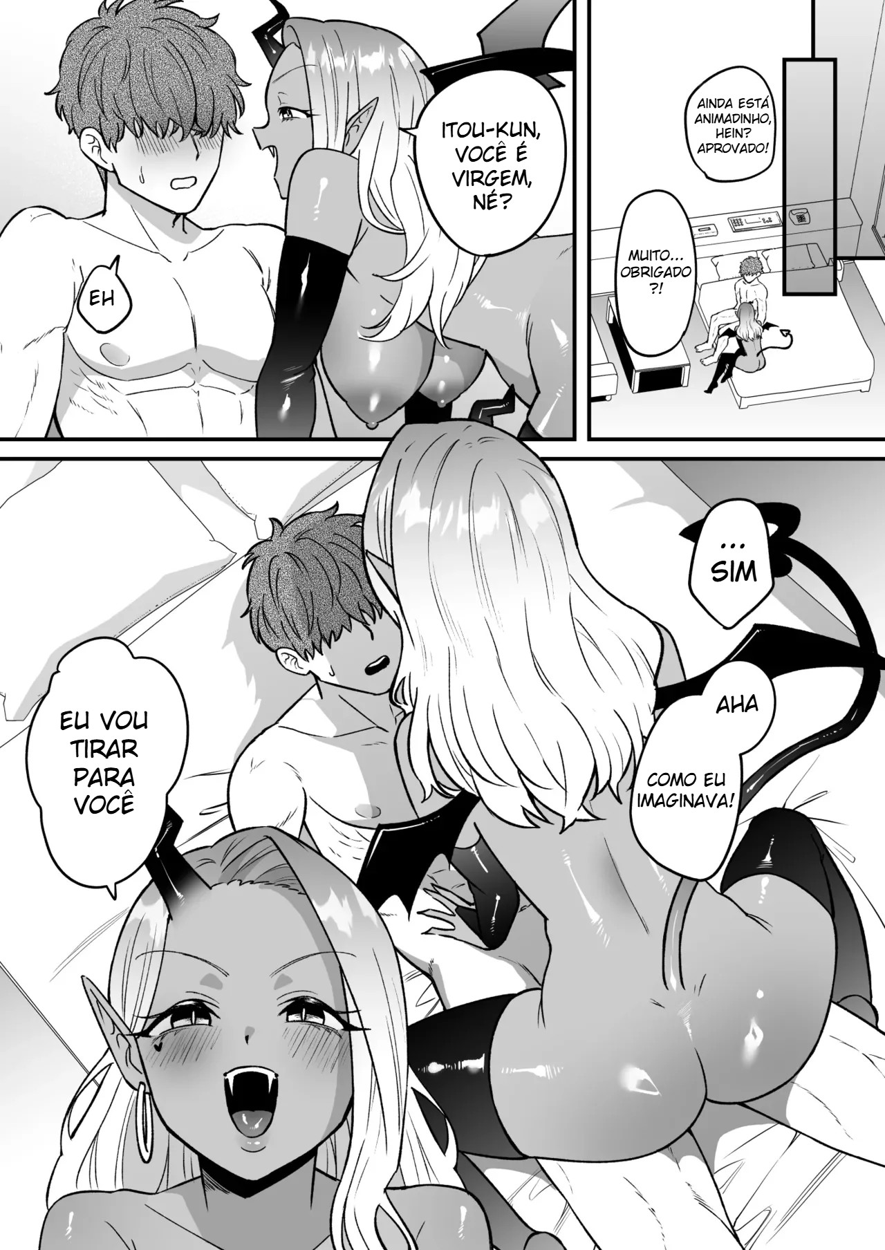 Acontece Que a Mulher do Meu Trabalho Era Uma Succubus Super Safada?! — página 19