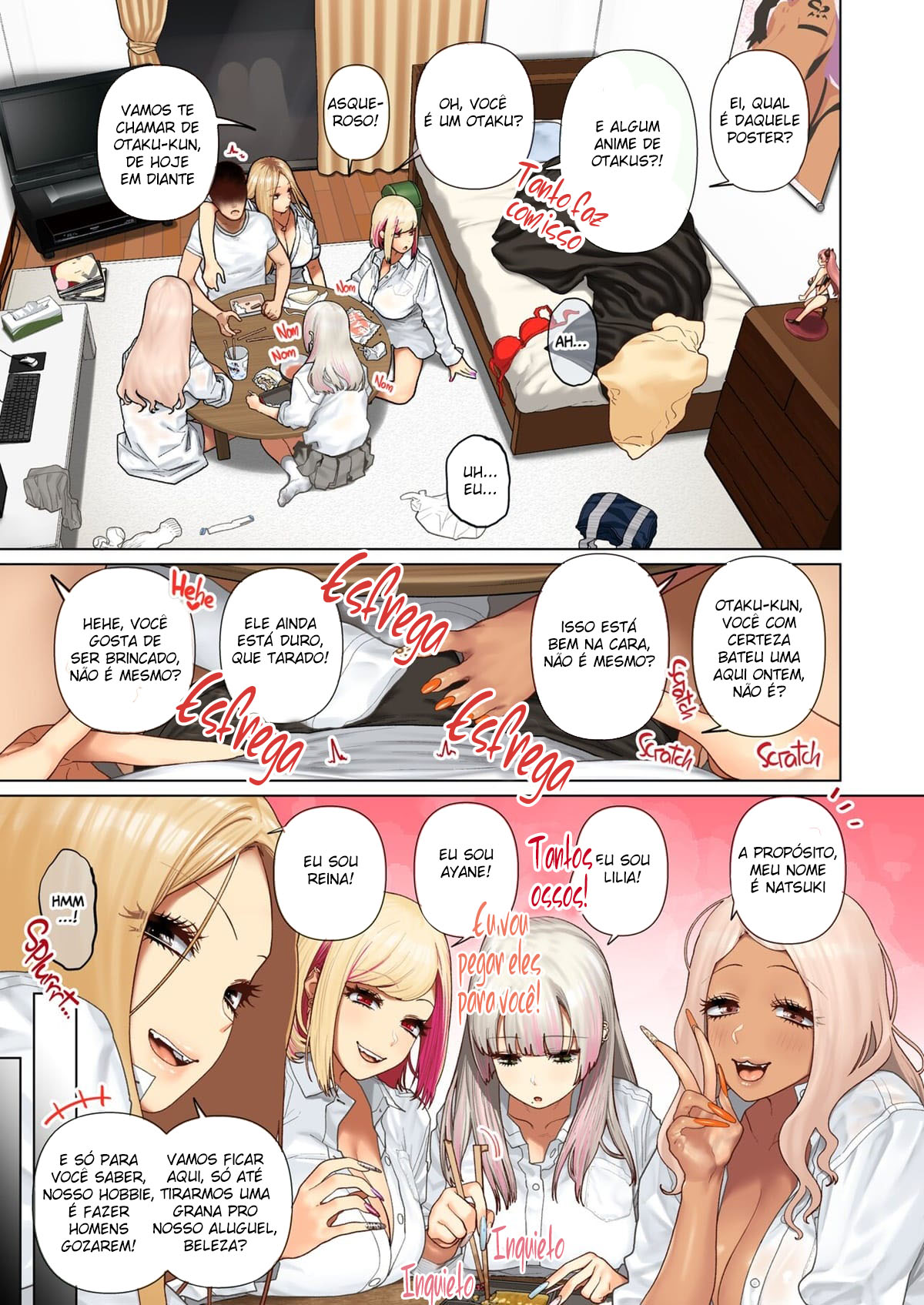 Invasão do Harém Gyaru — página 15