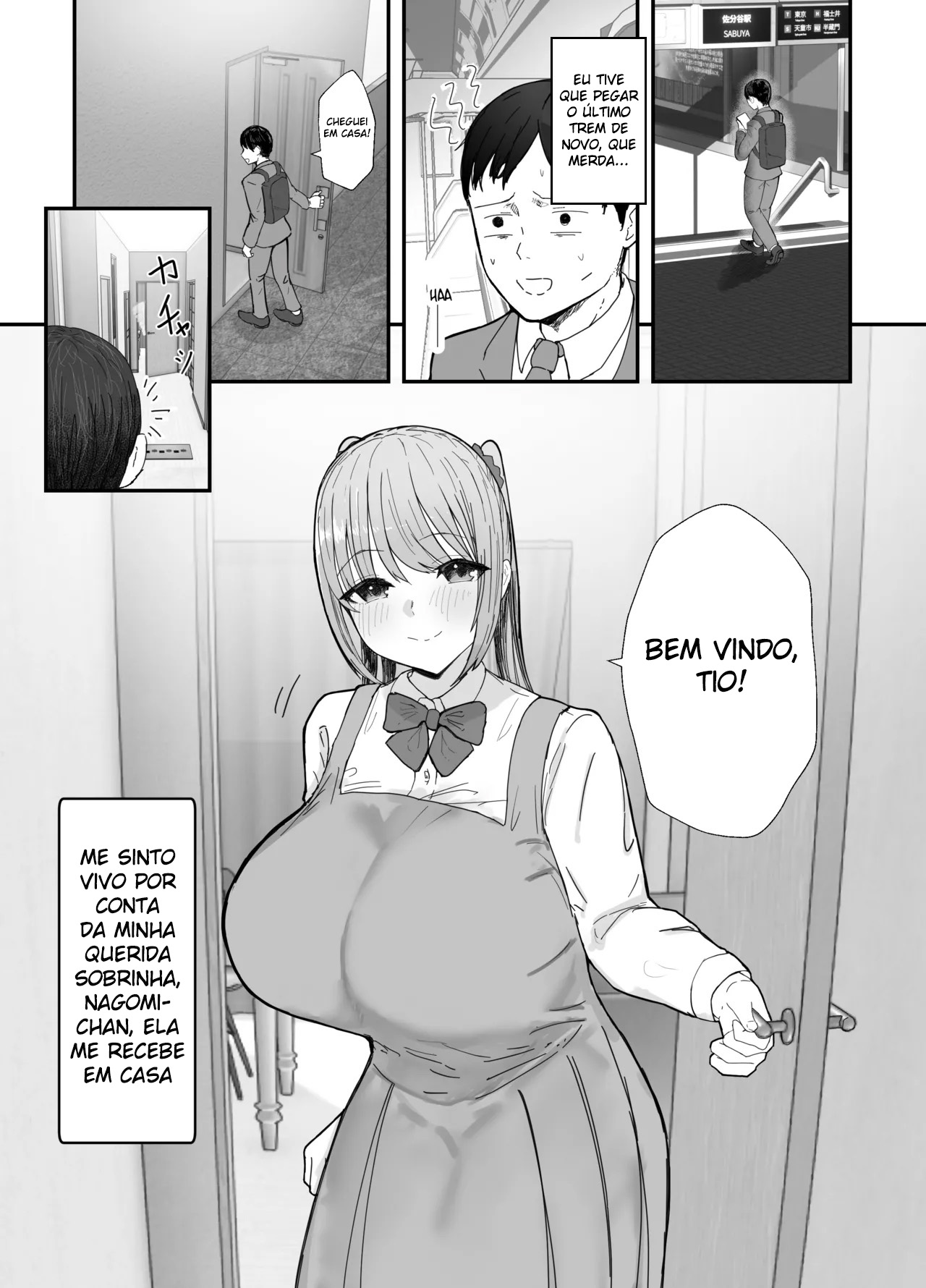 Minha Sobrinha Peituda é uma Colegial Que Mora Comigo – Ela Consola ao Máximo Este Trabalhador Exausto Com Sexo Carinhoso — página 2