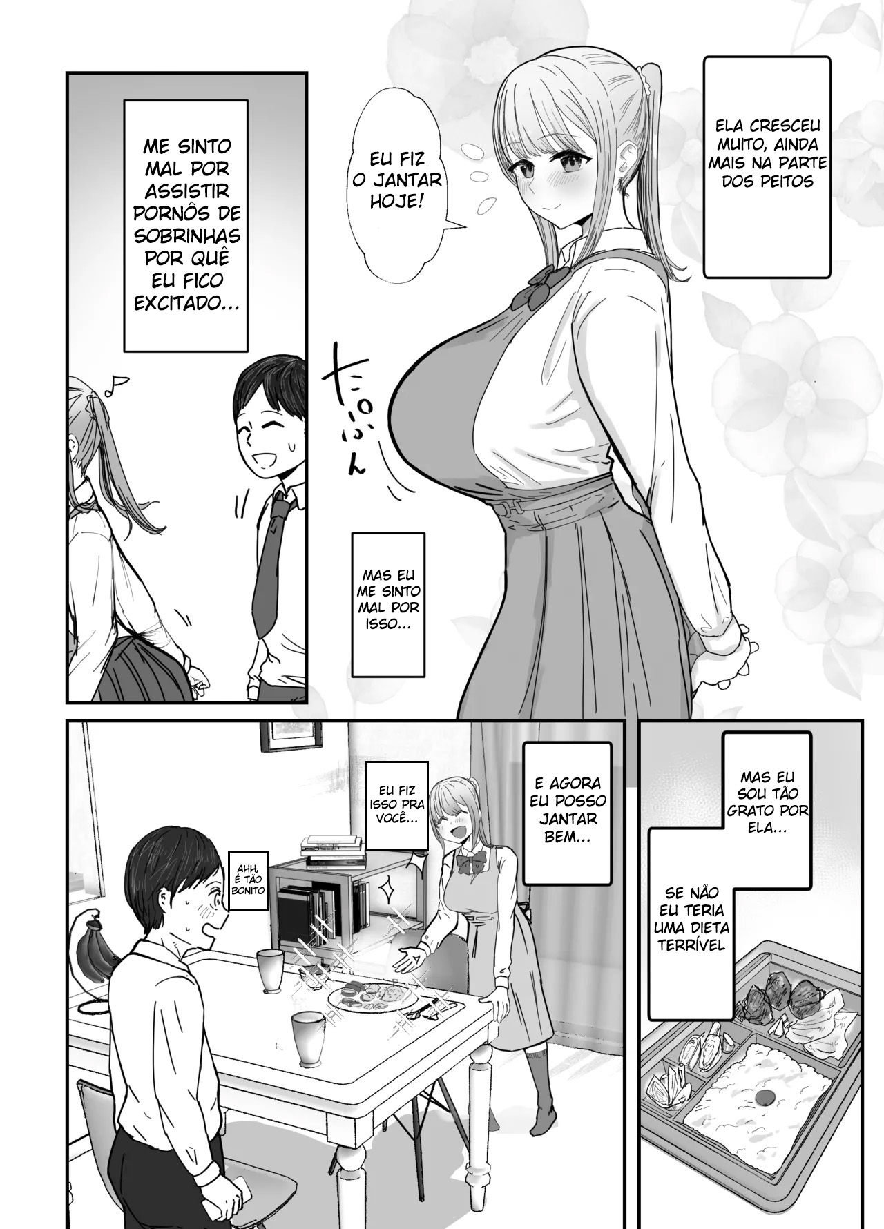 Minha Sobrinha Peituda é uma Colegial Que Mora Comigo – Ela Consola ao Máximo Este Trabalhador Exausto Com Sexo Carinhoso — página 5