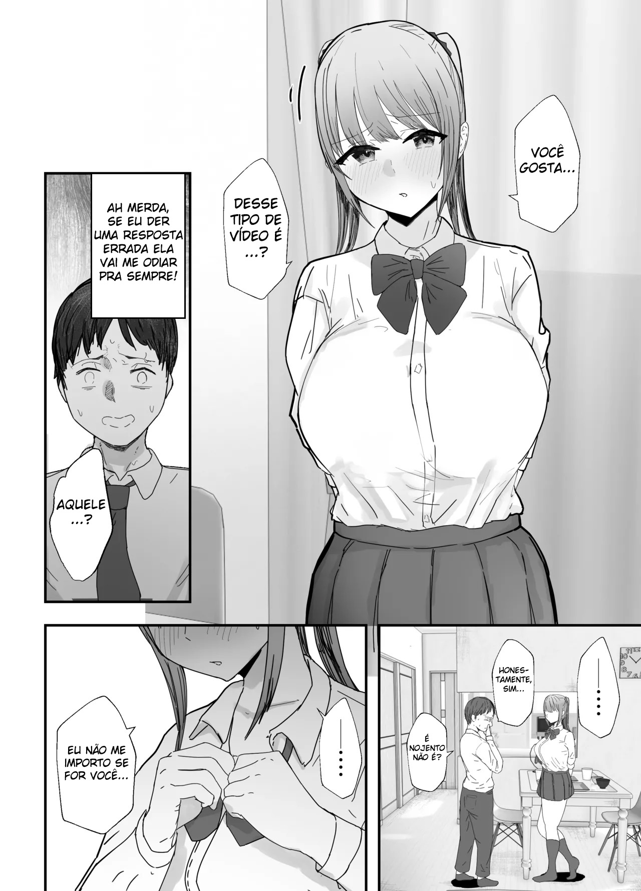 Minha Sobrinha Peituda é uma Colegial Que Mora Comigo – Ela Consola ao Máximo Este Trabalhador Exausto Com Sexo Carinhoso — página 13