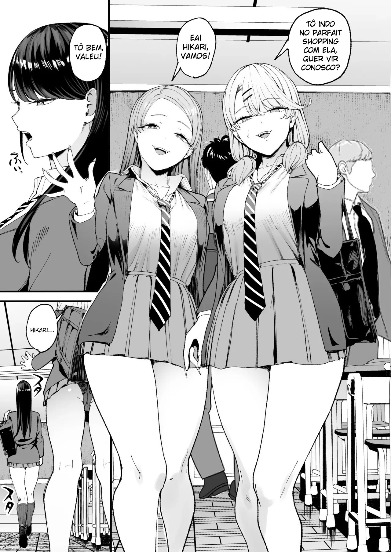 Minha Amiga Gyaru me Deixa Usar a Buceta Dela 4 — página 6