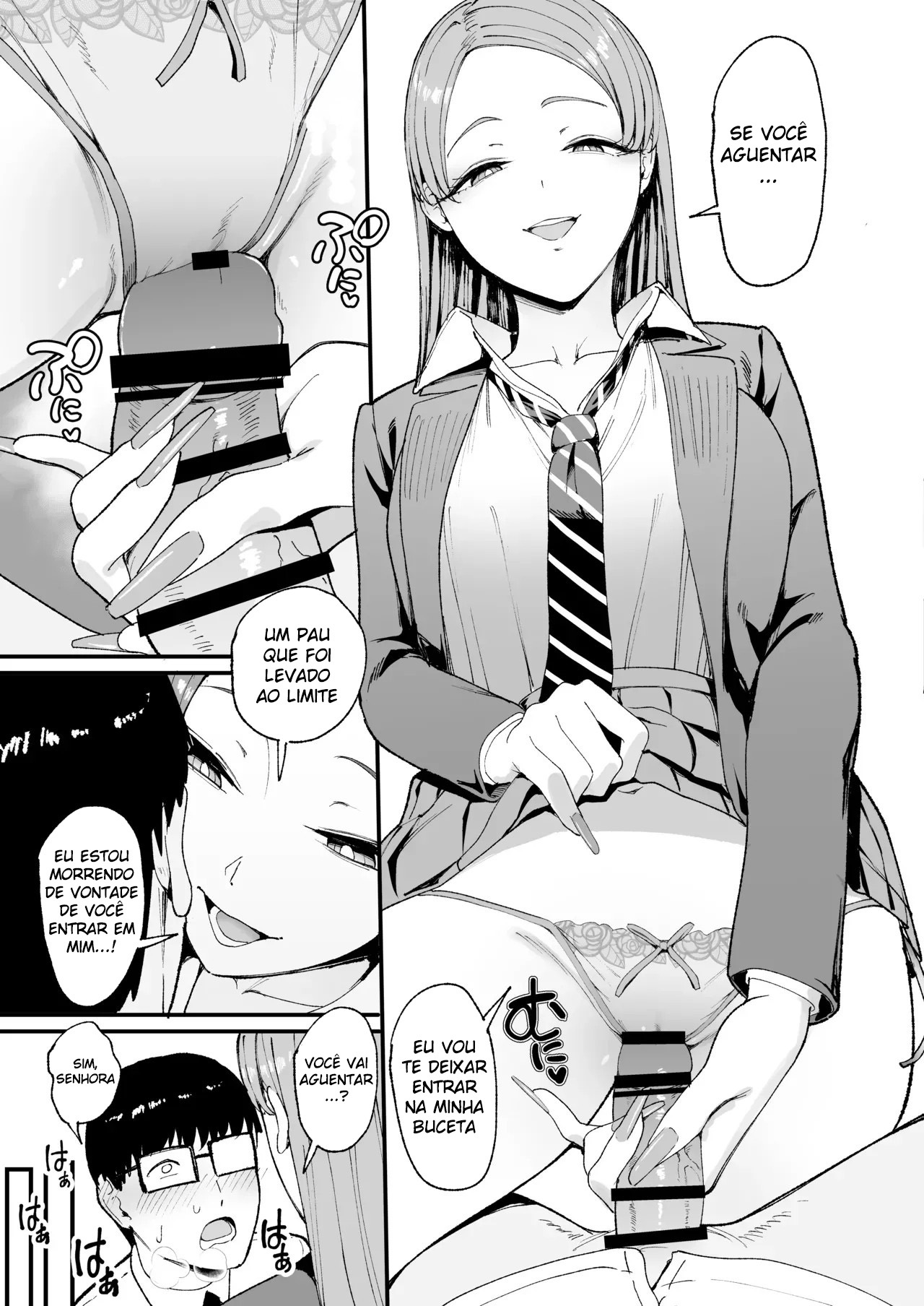 Minha Amiga Gyaru me Deixa Usar a Buceta Dela 4 — página 24
