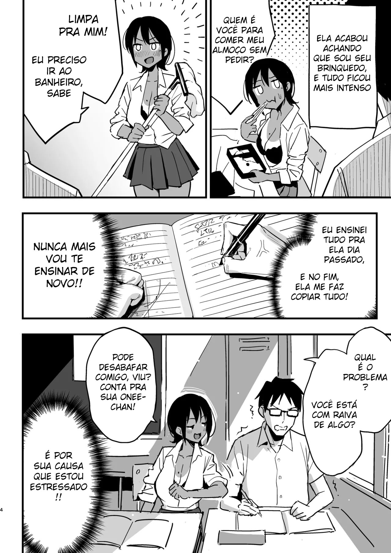 As Senpais Que Me Emprestam Suas Bucetas — página 3