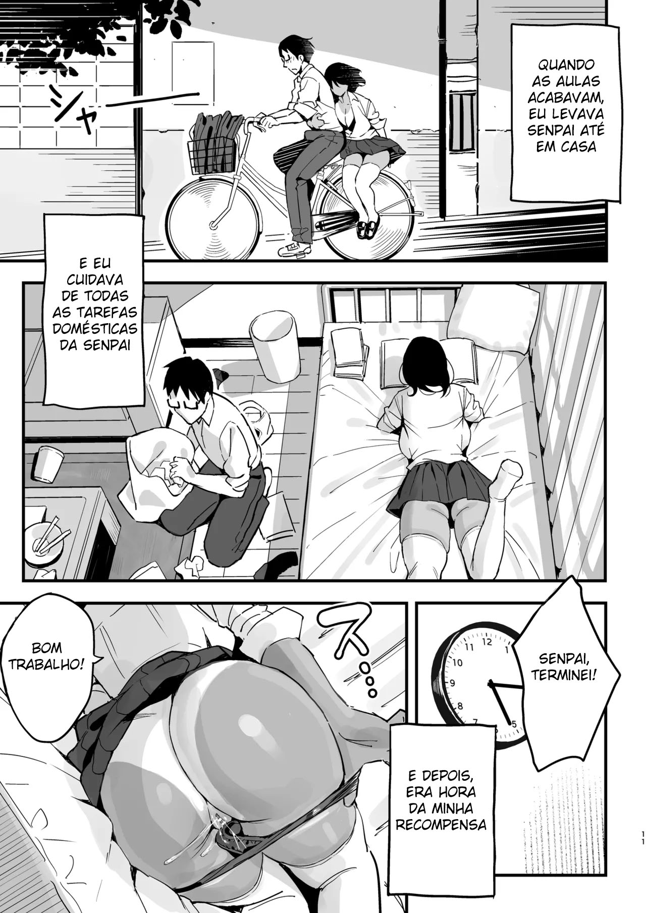 As Senpais Que Me Emprestam Suas Bucetas — página 10