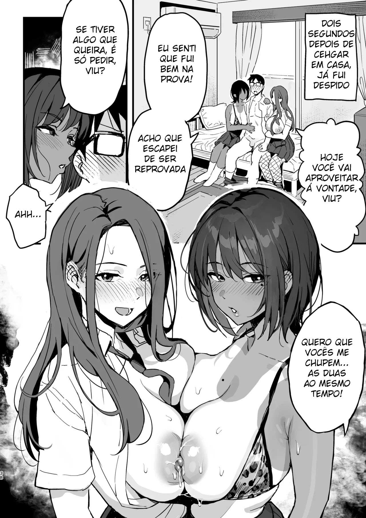 As Senpais Que Me Emprestam Suas Bucetas — página 37