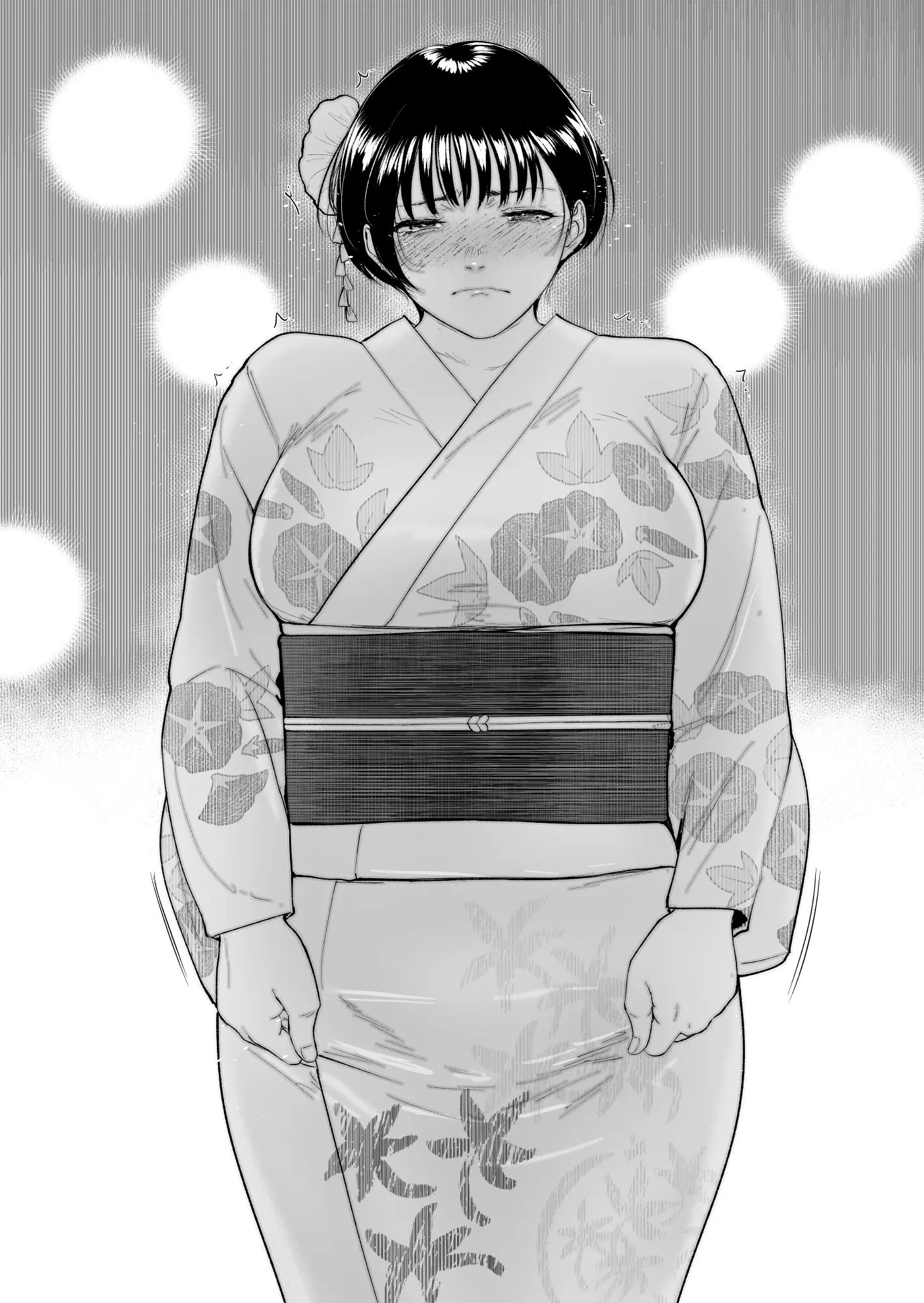 O Verão de Natsuki ~ Minha Amiga de Seios Fartos Foi Transformada Em Mulher Pelas Mãos de Um Adulto Durante o Verão — página 11
