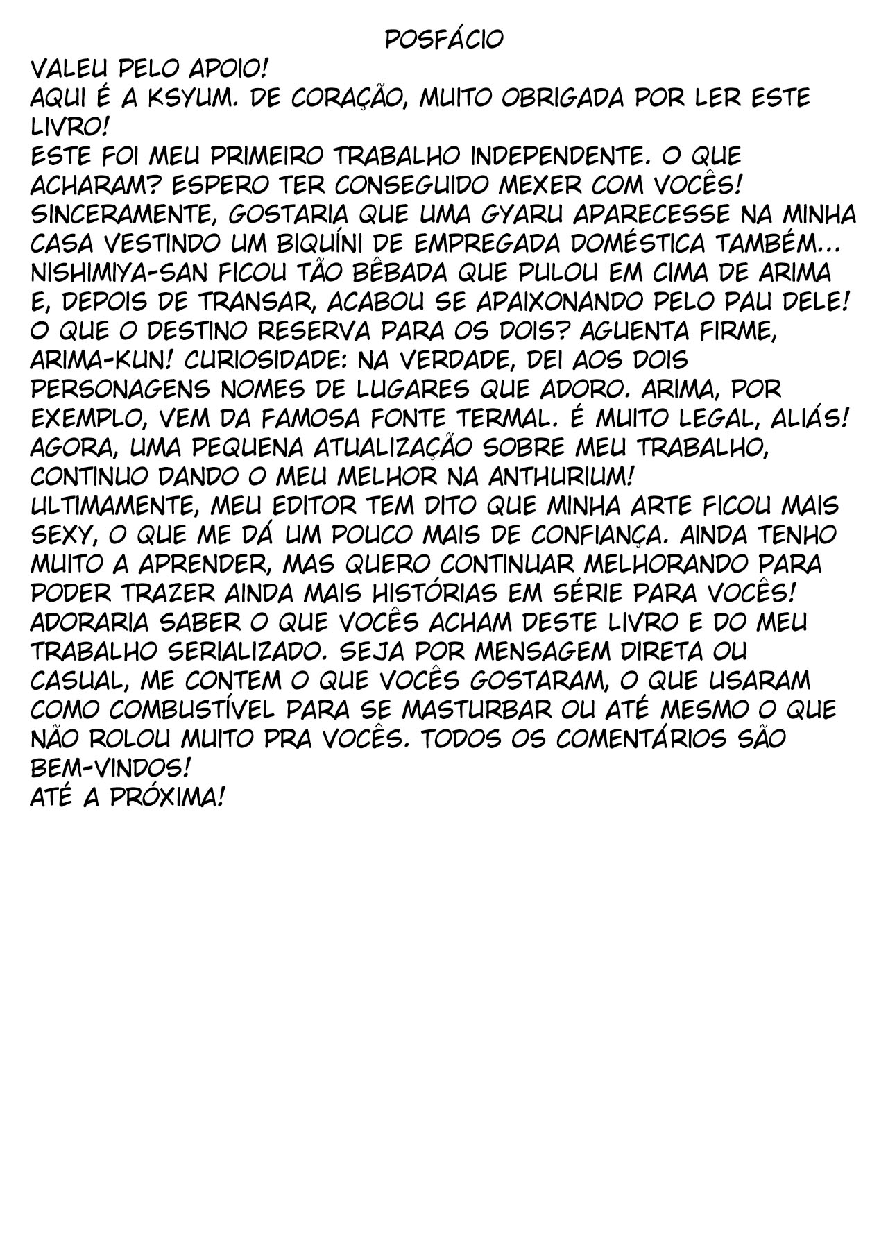 Uma Gyaru Peituda Perdeu O Último Trem e Vestiu um Biquíni de Empregada Doméstica em Troca de Passar a Noite — página 47