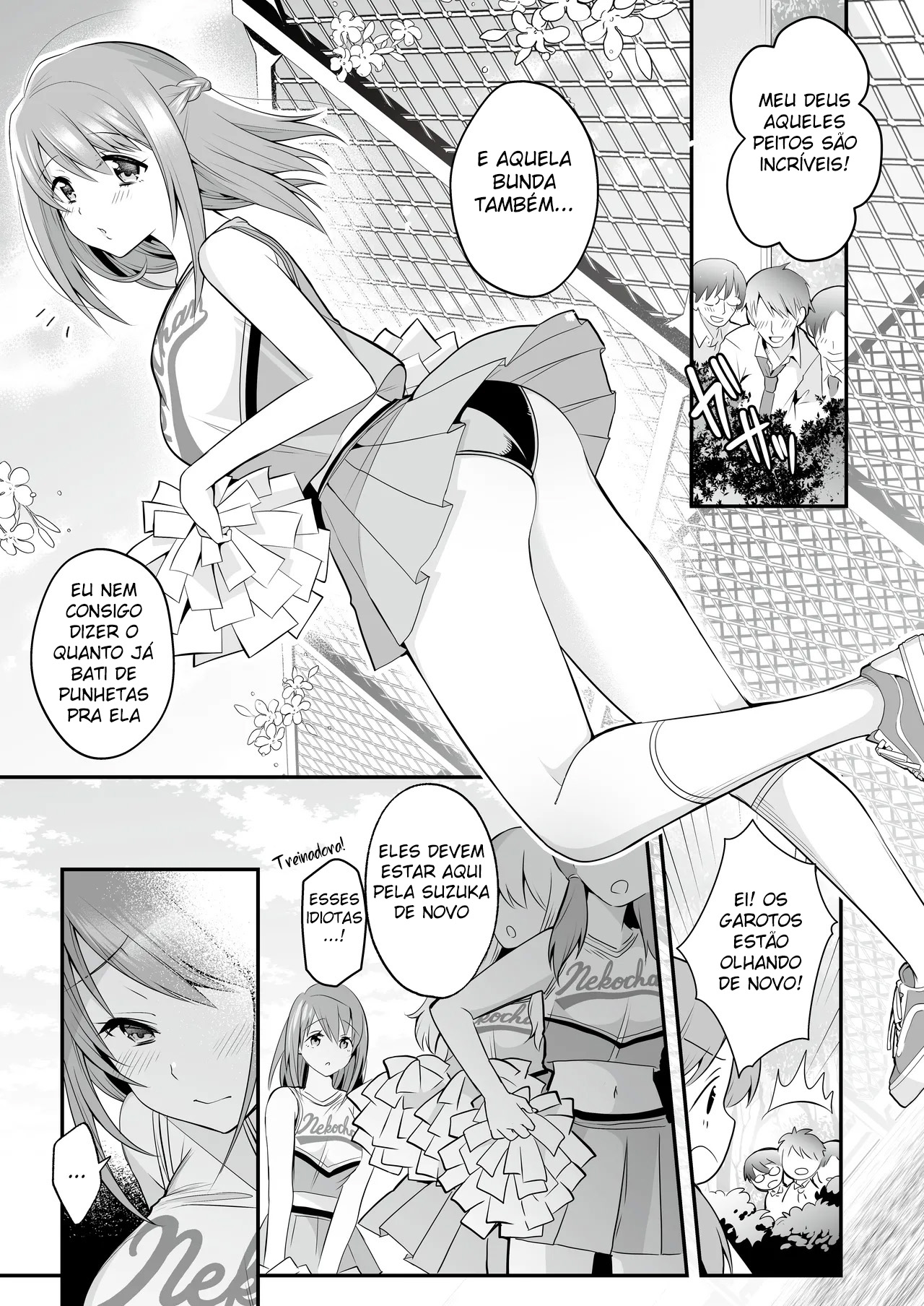 Massagem Excitante Depois da Aula ~O Clímax Prazeroso da Feliz Líder de Torcida~ — página 4