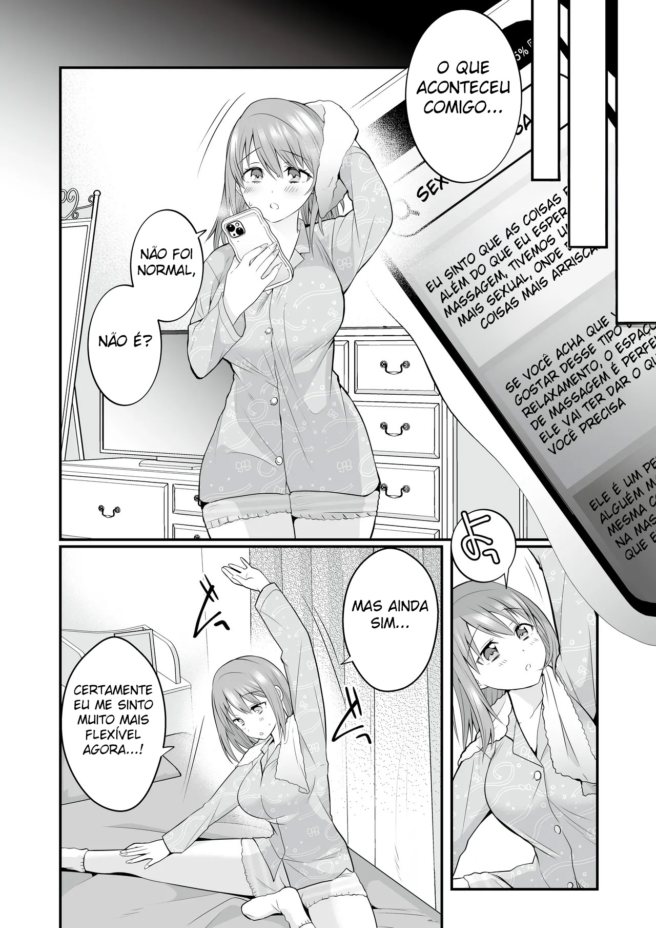 Massagem Excitante Depois da Aula ~O Clímax Prazeroso da Feliz Líder de Torcida~ — página 27
