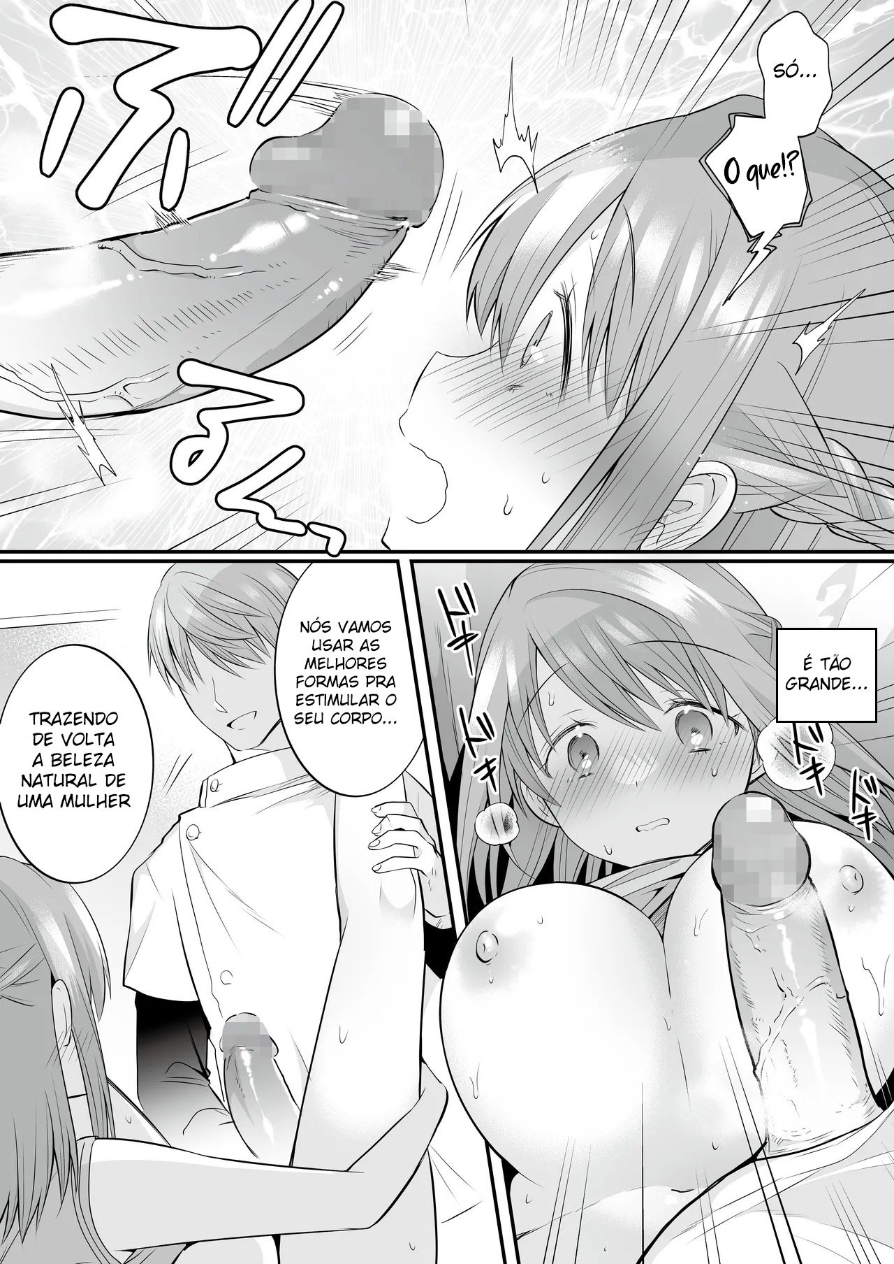Massagem Excitante Depois da Aula ~O Clímax Prazeroso da Feliz Líder de Torcida~ — página 38