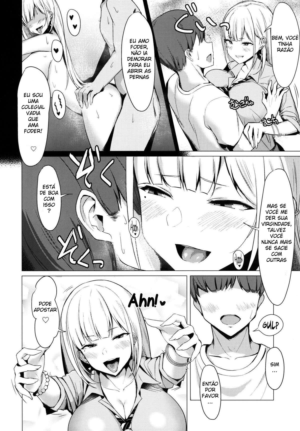 Fodendo uma Colegial Gyaru Safada — página 4