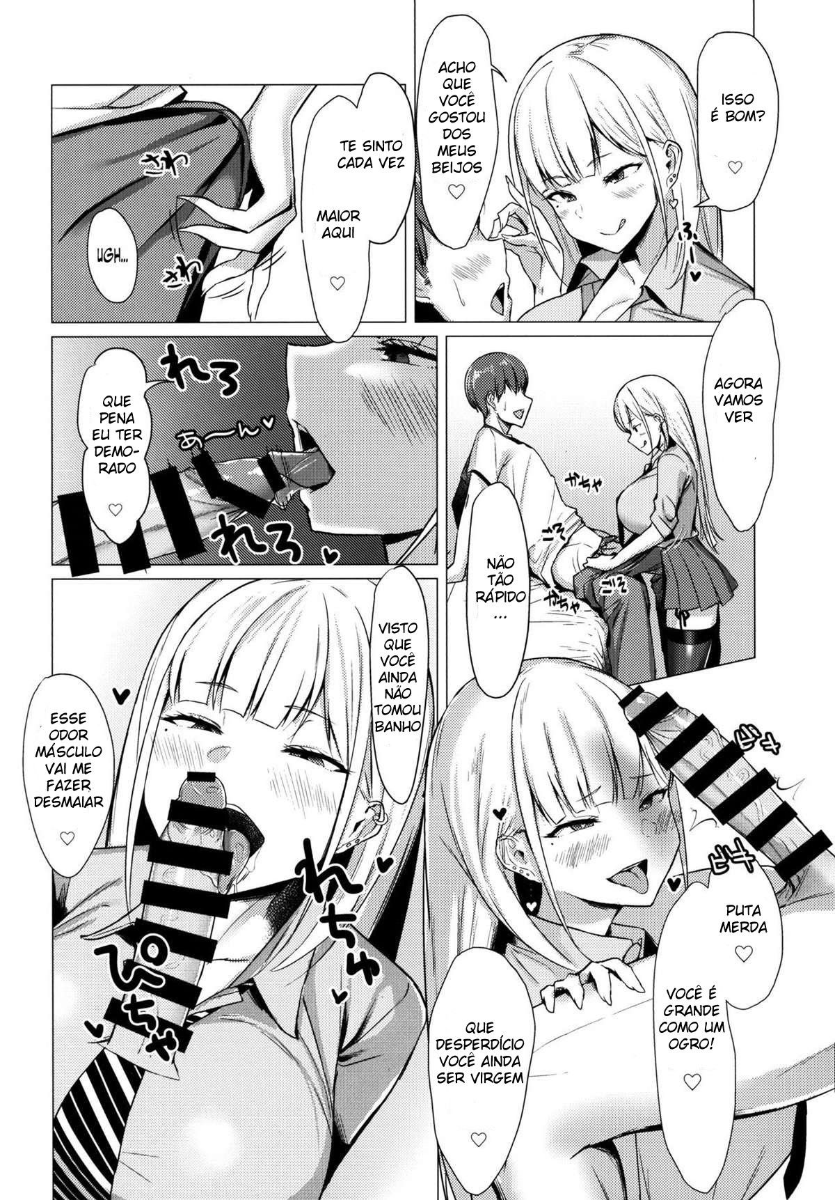 Fodendo uma Colegial Gyaru Safada — página 6