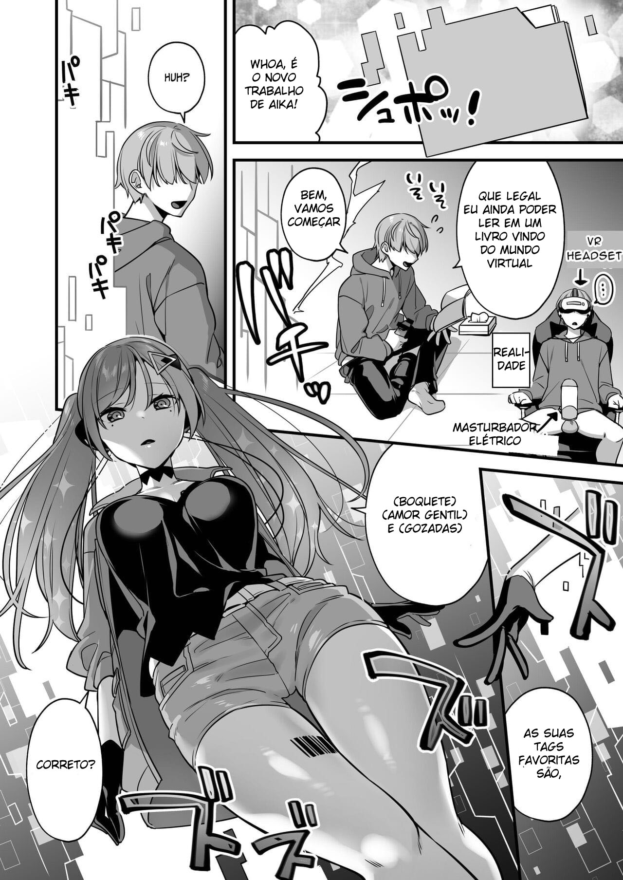 A Vingança da Ia de Mangá Erótico ~ Foda Reversa para Fazer a Humanidade Aprender a Lição ~ — página 8