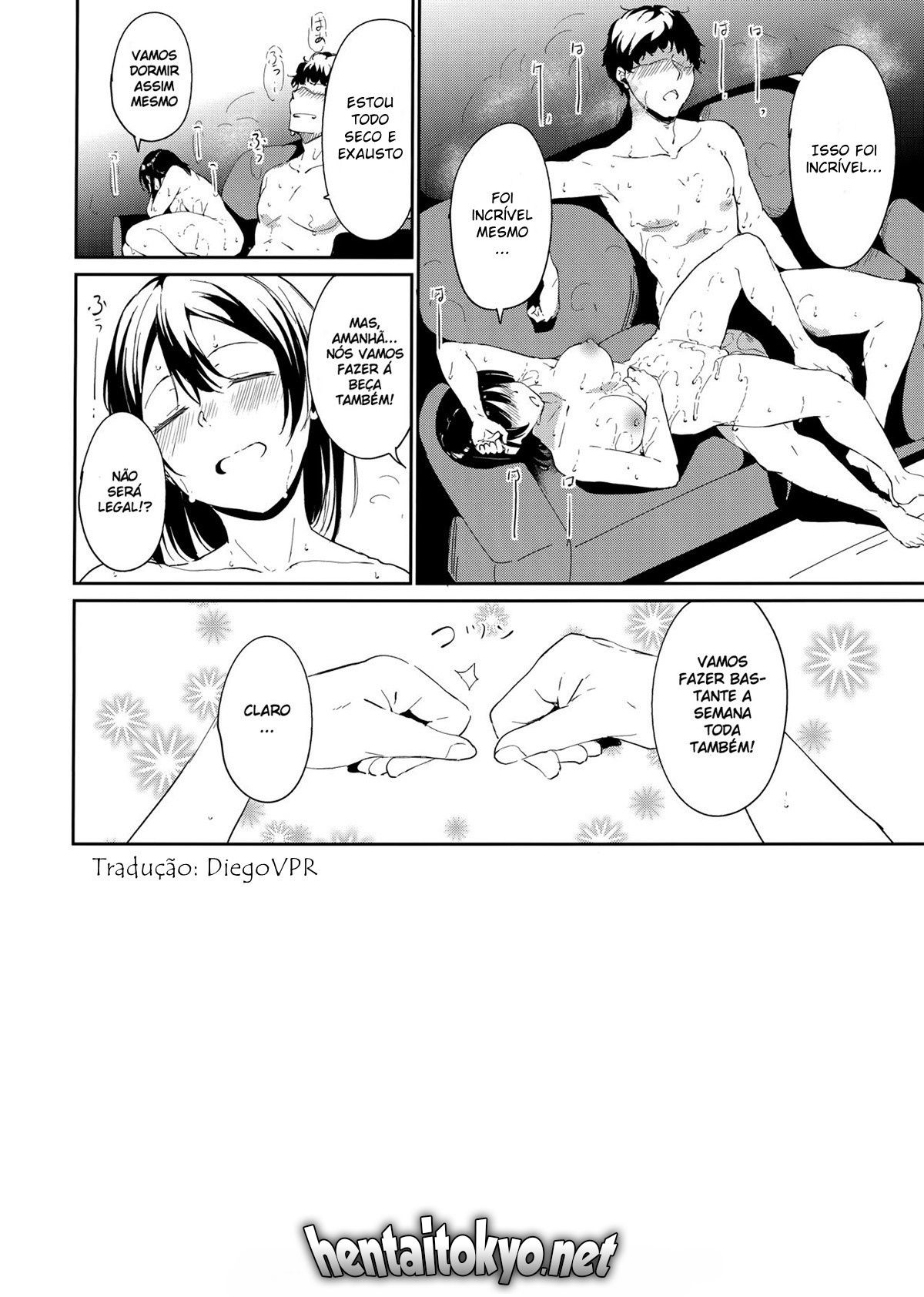 Dia de Folga da Watanabe ~Episódio do Tsuki~ — página 28
