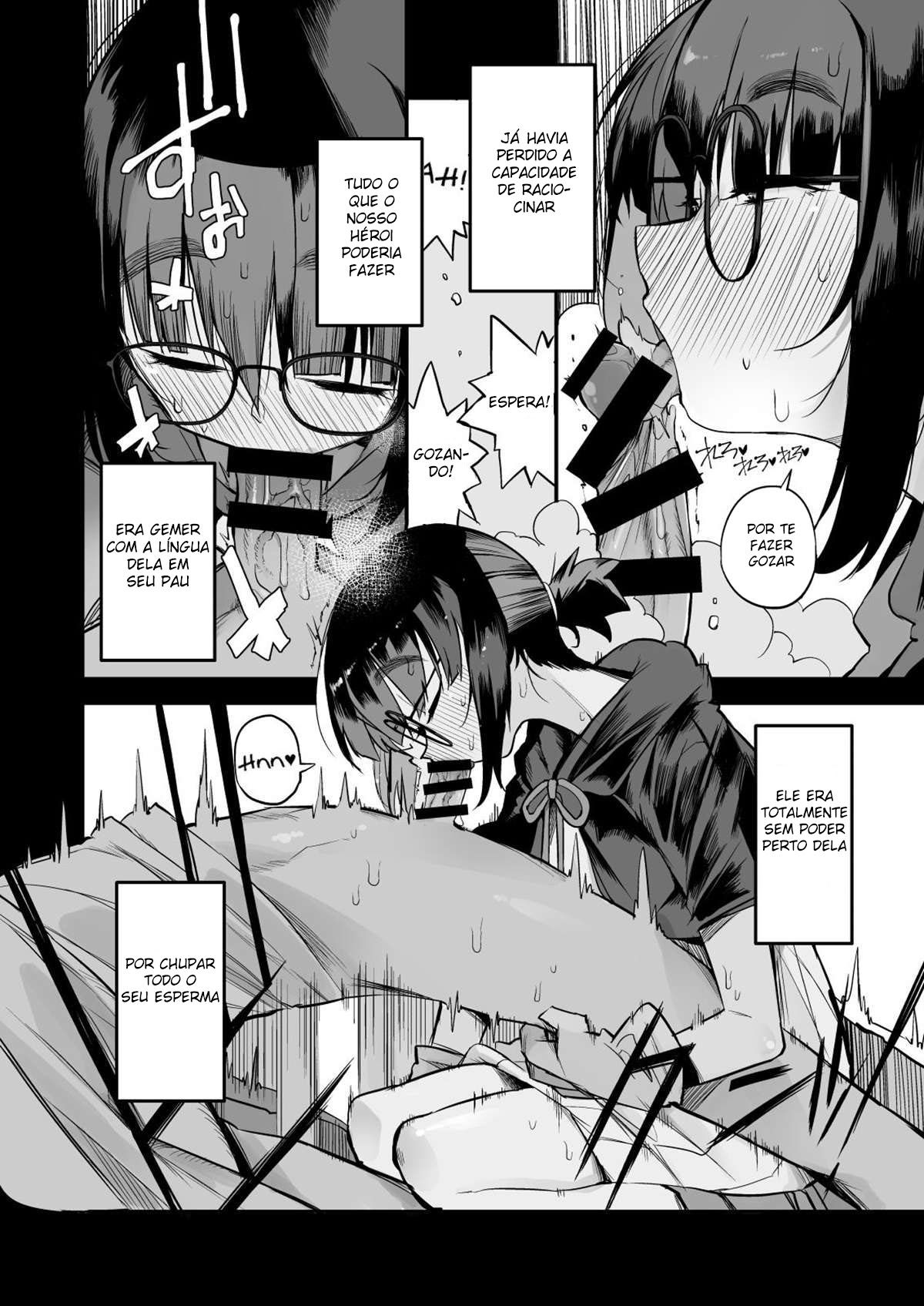 Escapando da Dungeon Sugadora de Sêmen com uma Garota Modesta que eu Não Fazia Ideia que Fosse uma Vagabunda Rank S — página 19