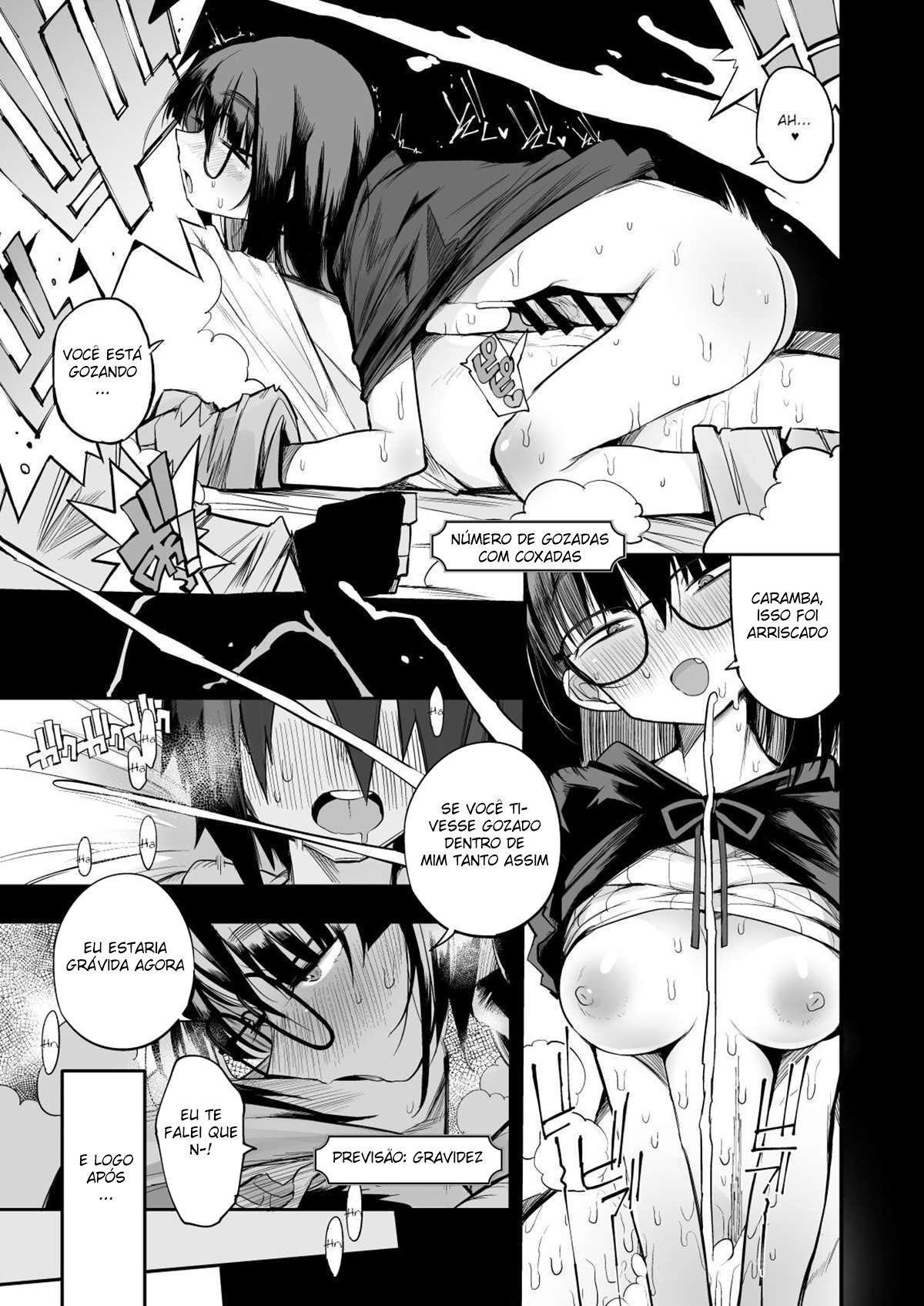 Escapando da Dungeon Sugadora de Sêmen com uma Garota Modesta que eu Não Fazia Ideia que Fosse uma Vagabunda Rank S — página 26