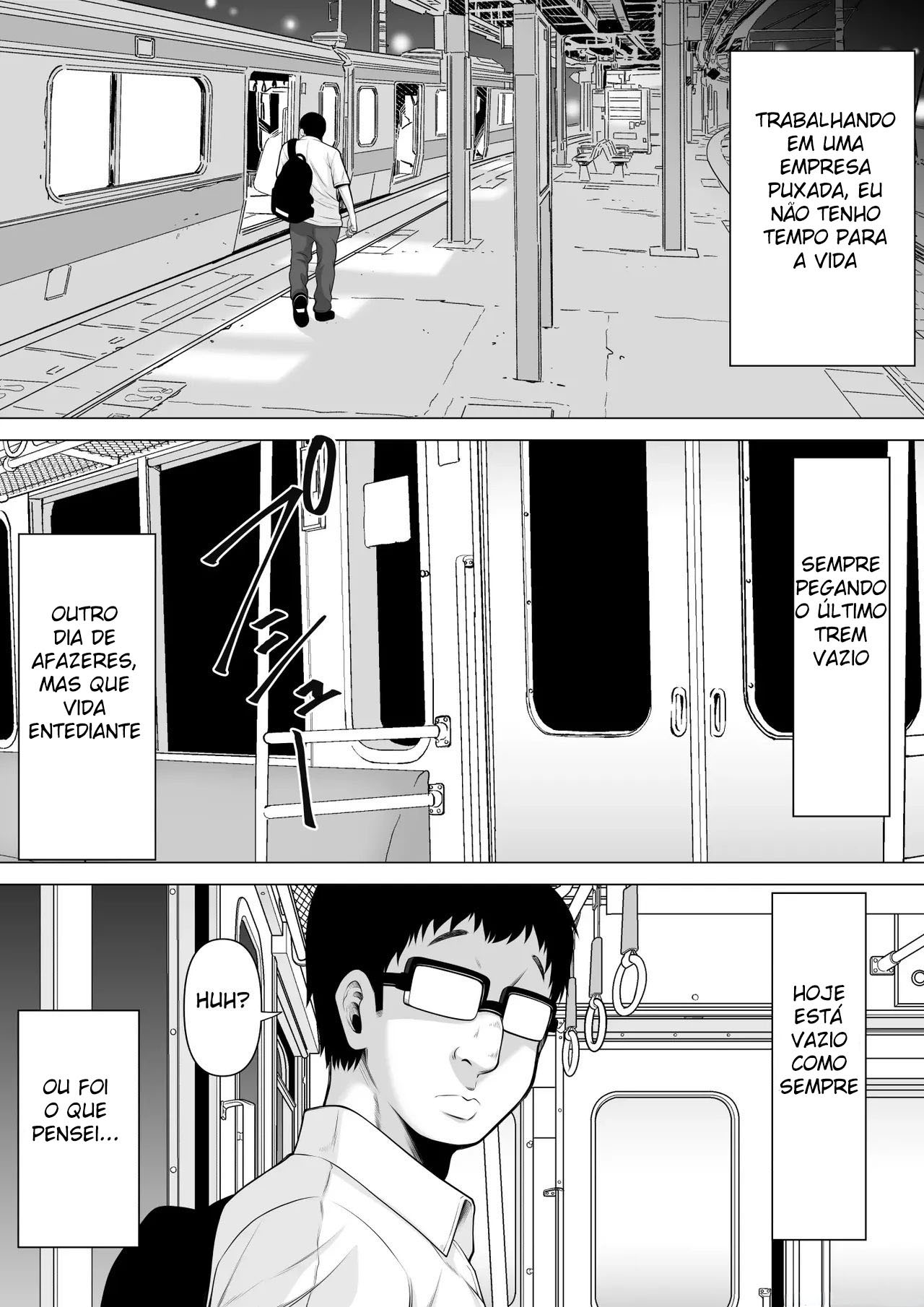 Quando Entrei No Último Trem, Encontrei Uma Mulher Bêbada, Então a Fodi Enquanto Ela Dormia — página 2
