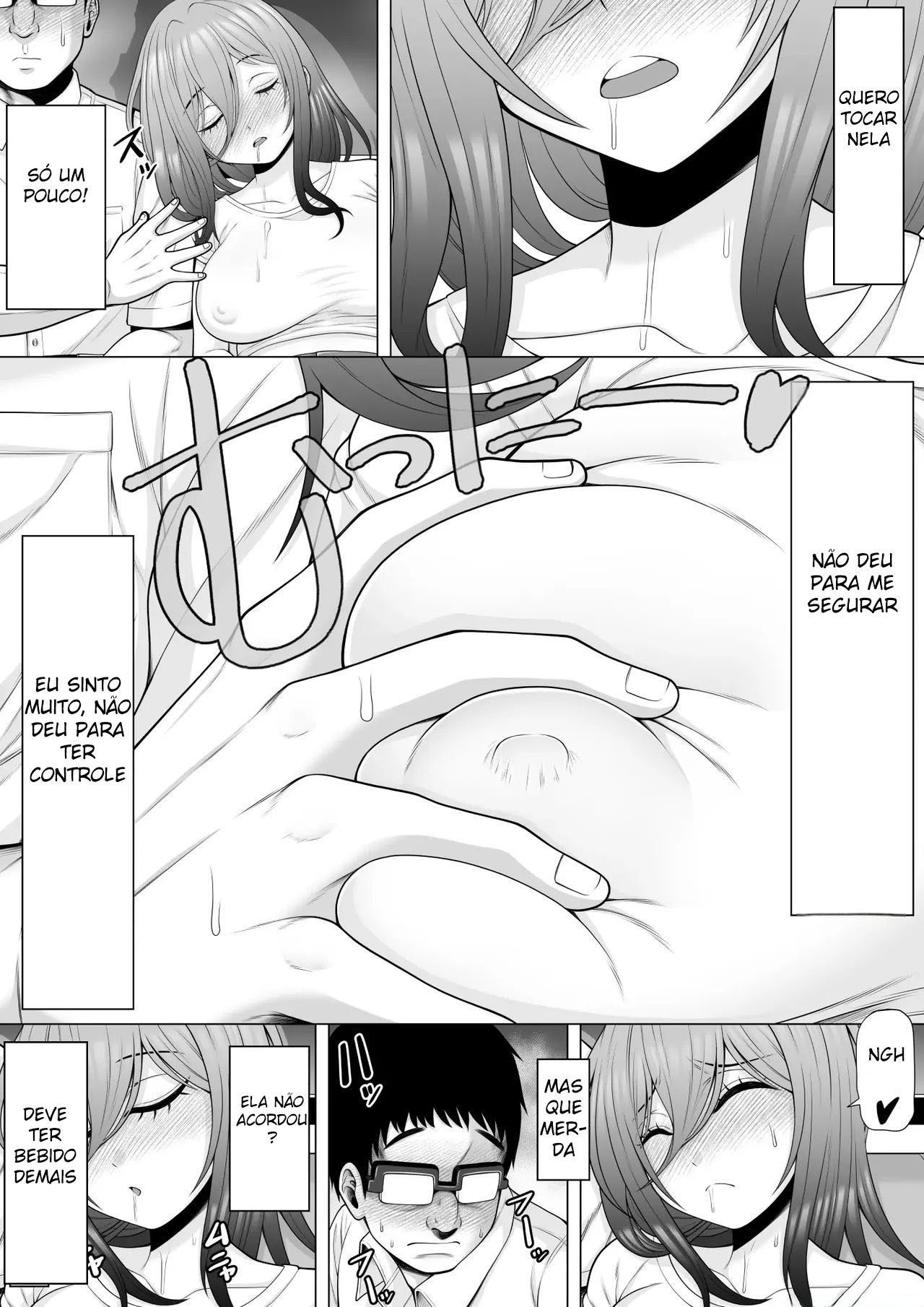 Quando Entrei No Último Trem, Encontrei Uma Mulher Bêbada, Então a Fodi Enquanto Ela Dormia — página 6