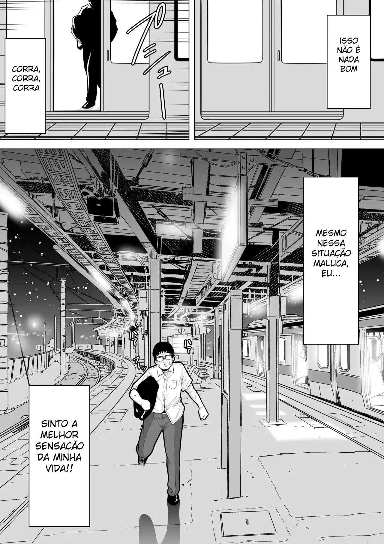 Quando Entrei No Último Trem, Encontrei Uma Mulher Bêbada, Então a Fodi Enquanto Ela Dormia — página 56