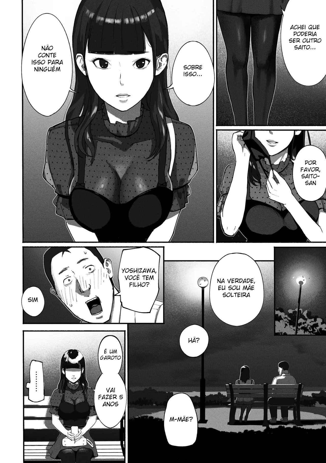 Mãe Solteira Fazendo Sexo Compensado ~ Acabei Encontrando A Novata do Trabalho No Aplicativo ~ — página 13