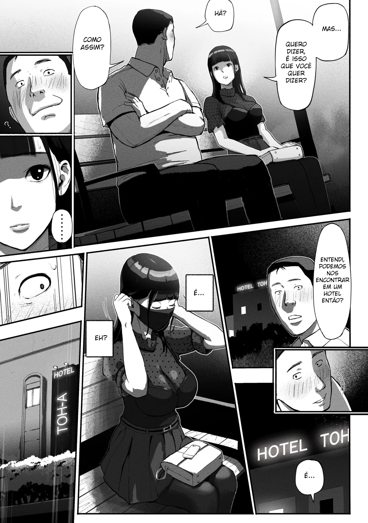 Mãe Solteira Fazendo Sexo Compensado ~ Acabei Encontrando A Novata do Trabalho No Aplicativo ~ — página 17
