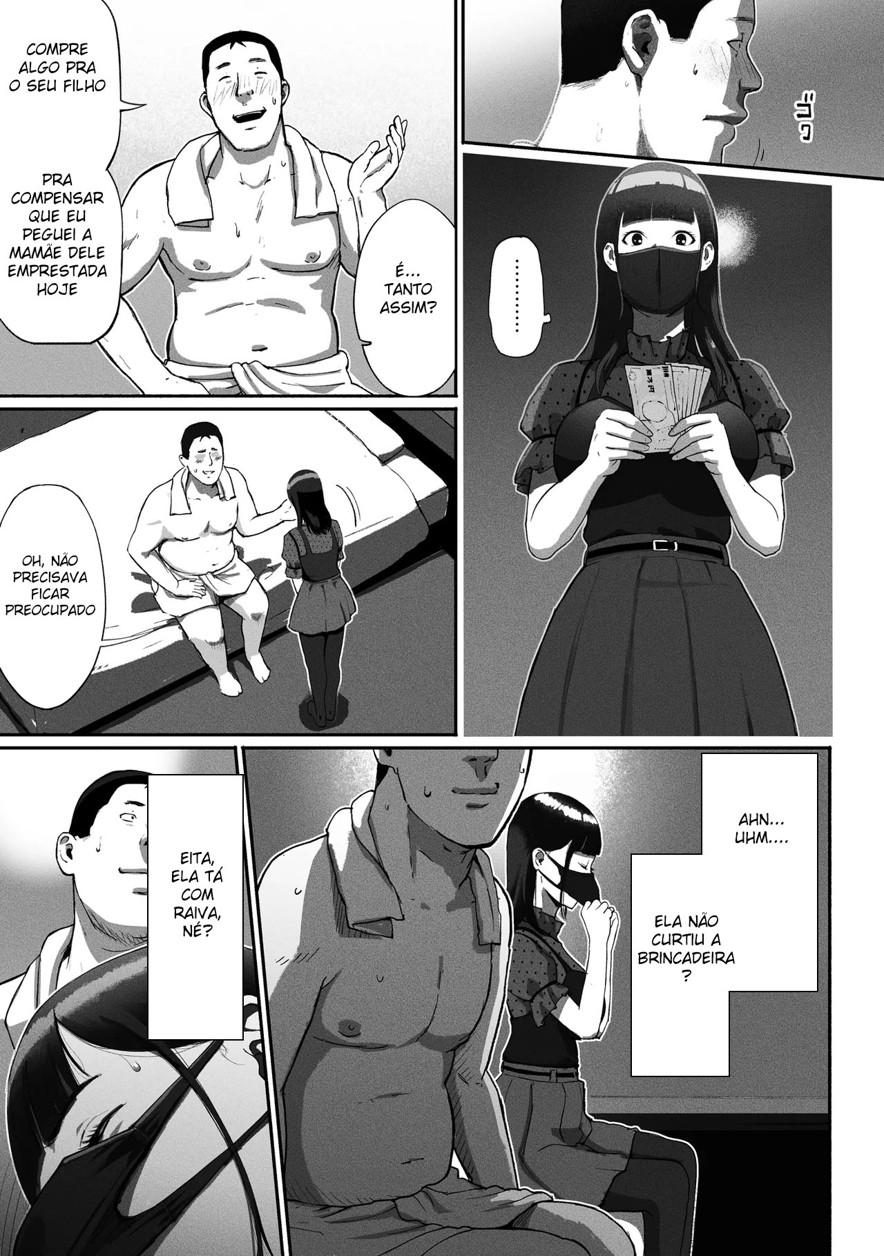 Mãe Solteira Fazendo Sexo Compensado ~ Acabei Encontrando A Novata do Trabalho No Aplicativo ~ — página 19