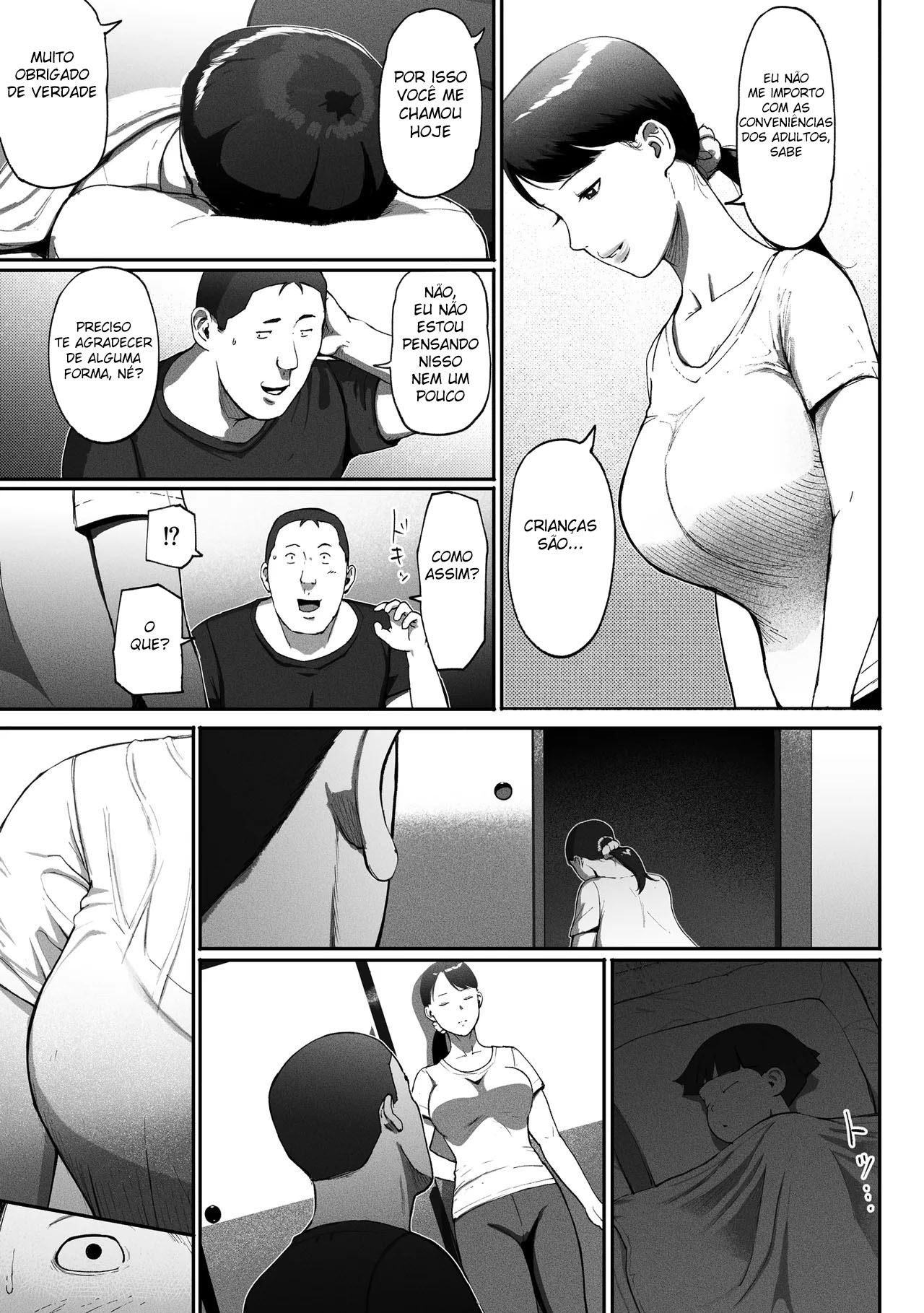 Mãe Solteira Fazendo Sexo Compensado ~ Acabei Encontrando A Novata do Trabalho No Aplicativo ~ — página 52