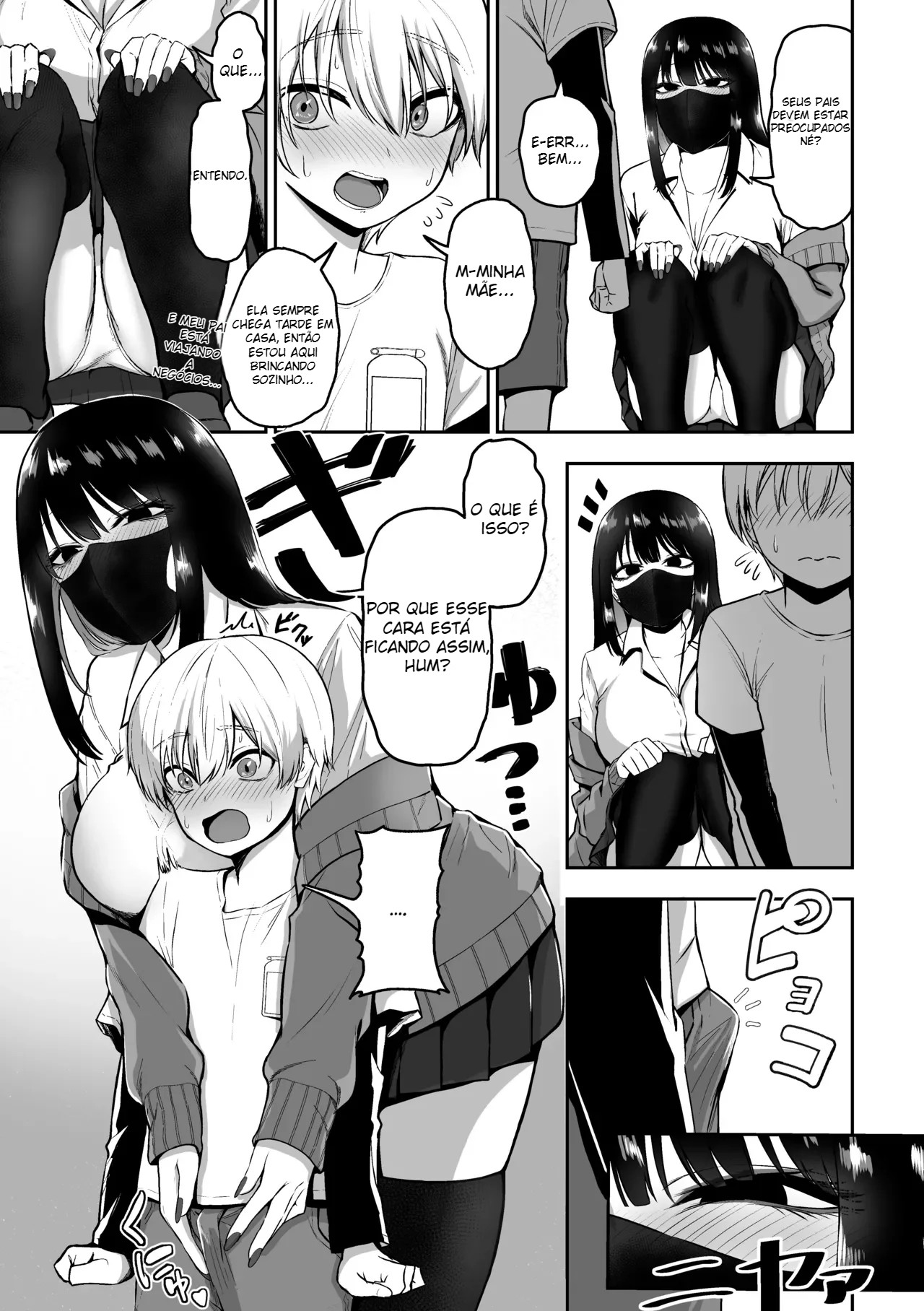 A História de Como Acabei Fazendo Muito Sexo Com Uma Onee-san — página 4
