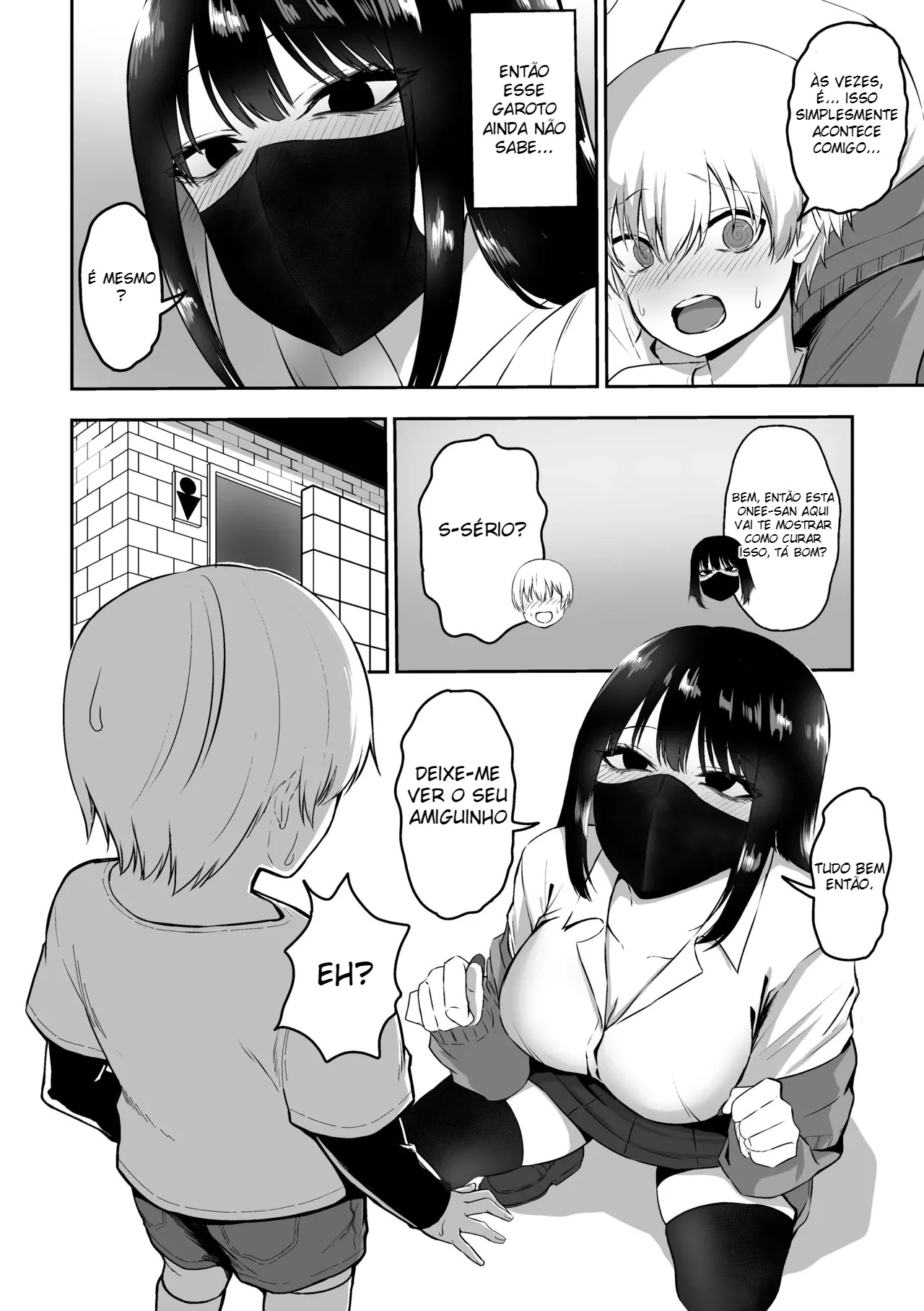 A História de Como Acabei Fazendo Muito Sexo Com Uma Onee-san — página 5