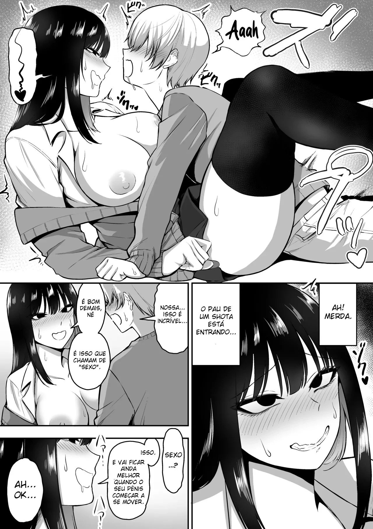 A História de Como Acabei Fazendo Muito Sexo Com Uma Onee-san — página 27