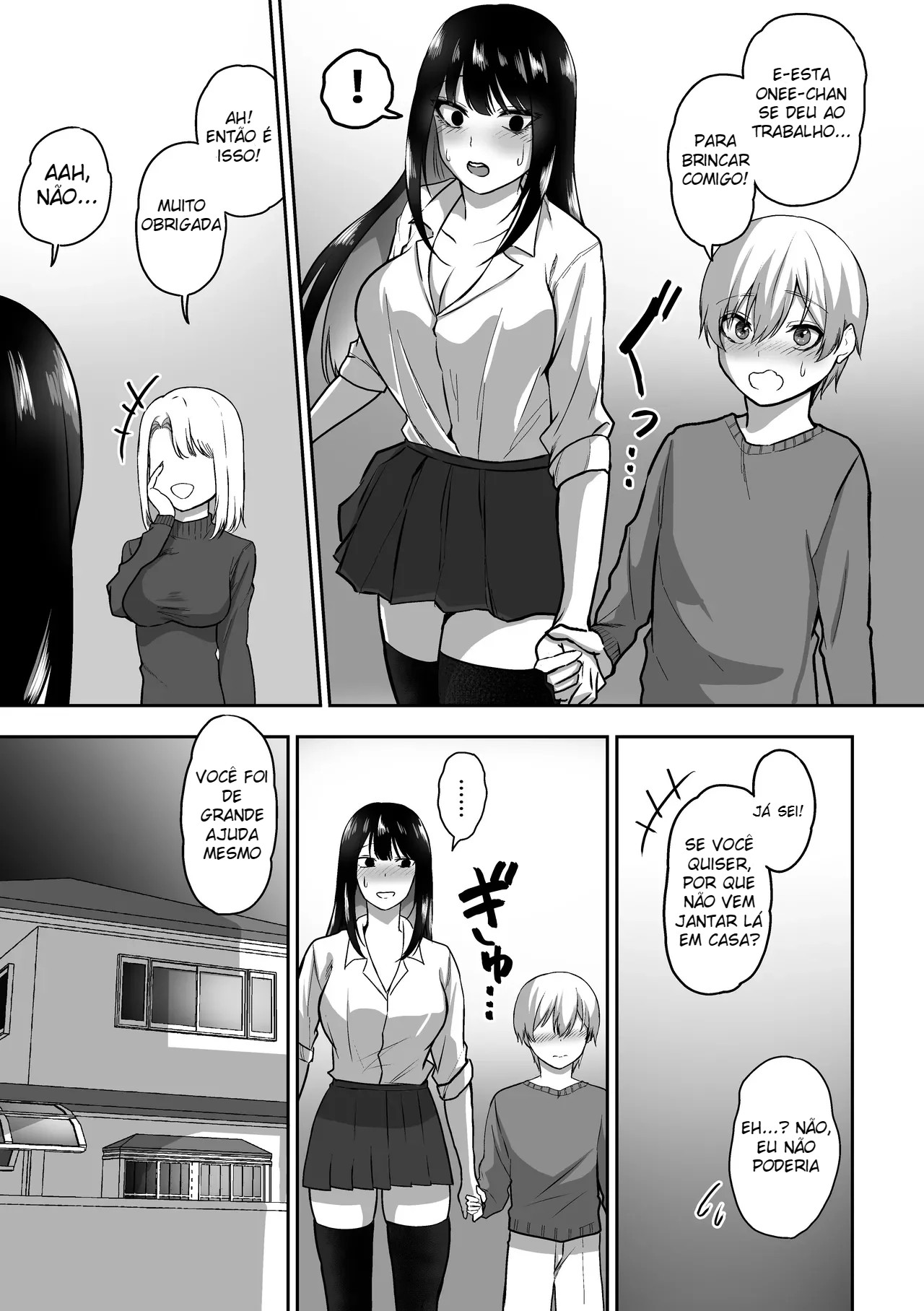 A História de Como Acabei Fazendo Muito Sexo Com Uma Onee-san — página 36