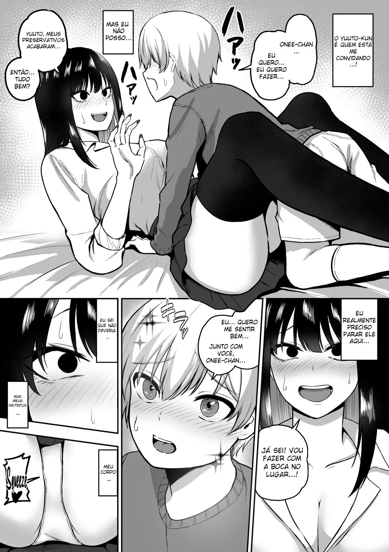 A História de Como Acabei Fazendo Muito Sexo Com Uma Onee-san — página 38