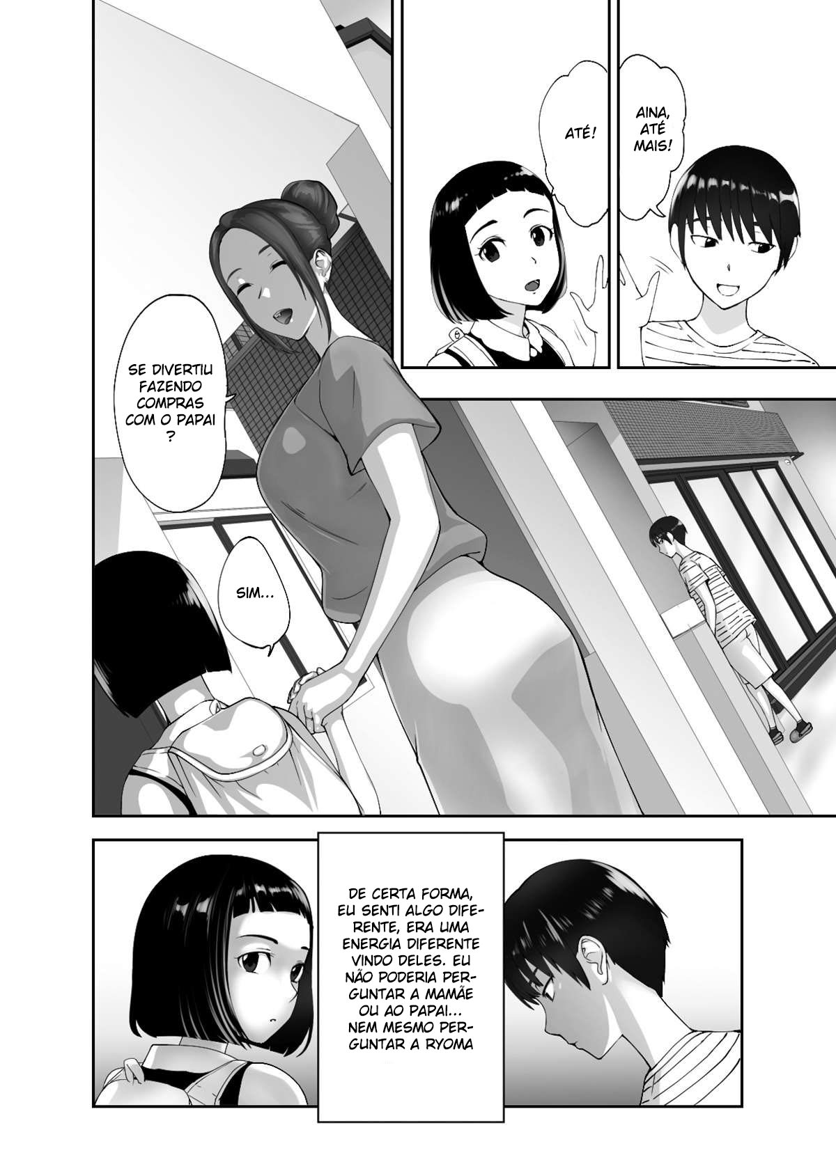 Meu Amigo de Infância Está Fazendo Sexo com Minha Mãe — página 46