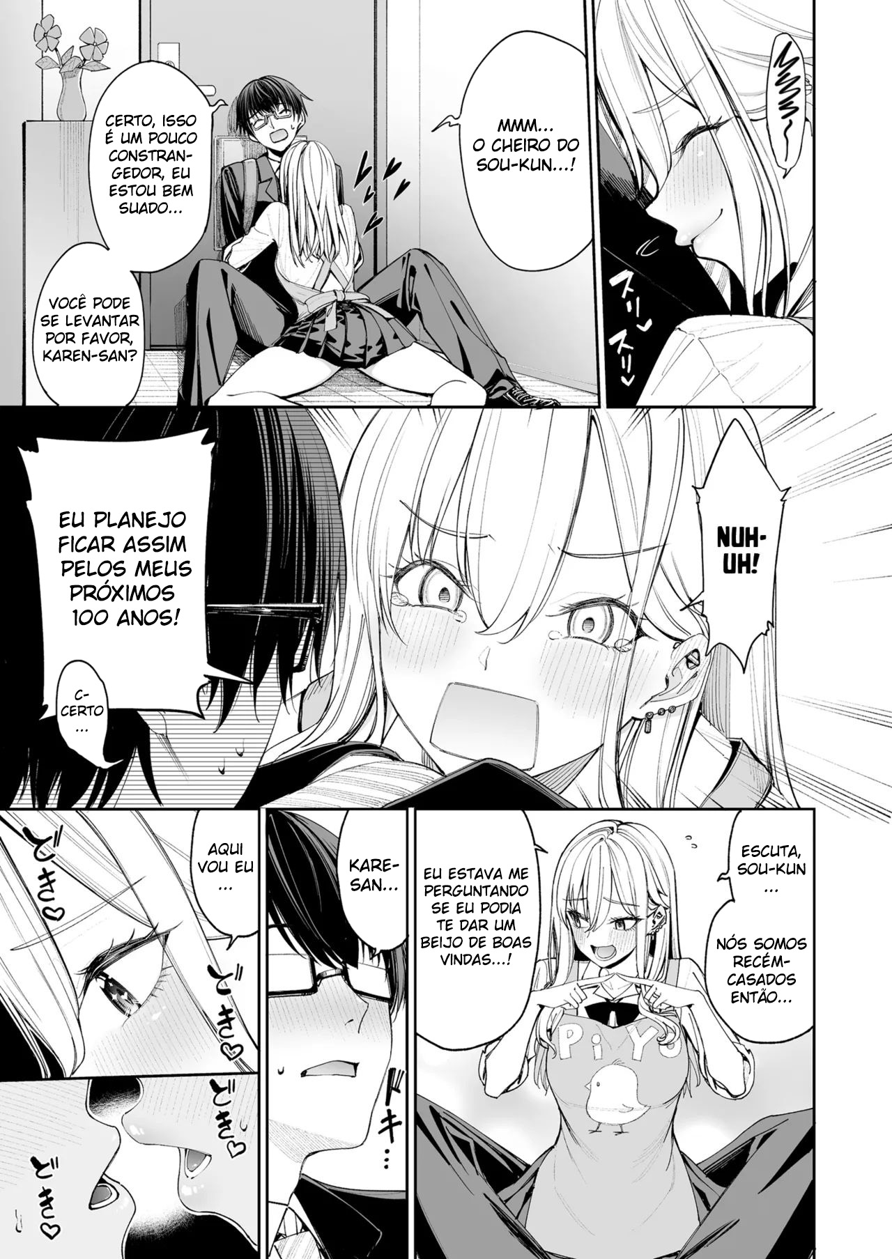 Depois Que Me Casei Com Uma Gyaru, Todos Os Dias Foram Os Melhore — página 7