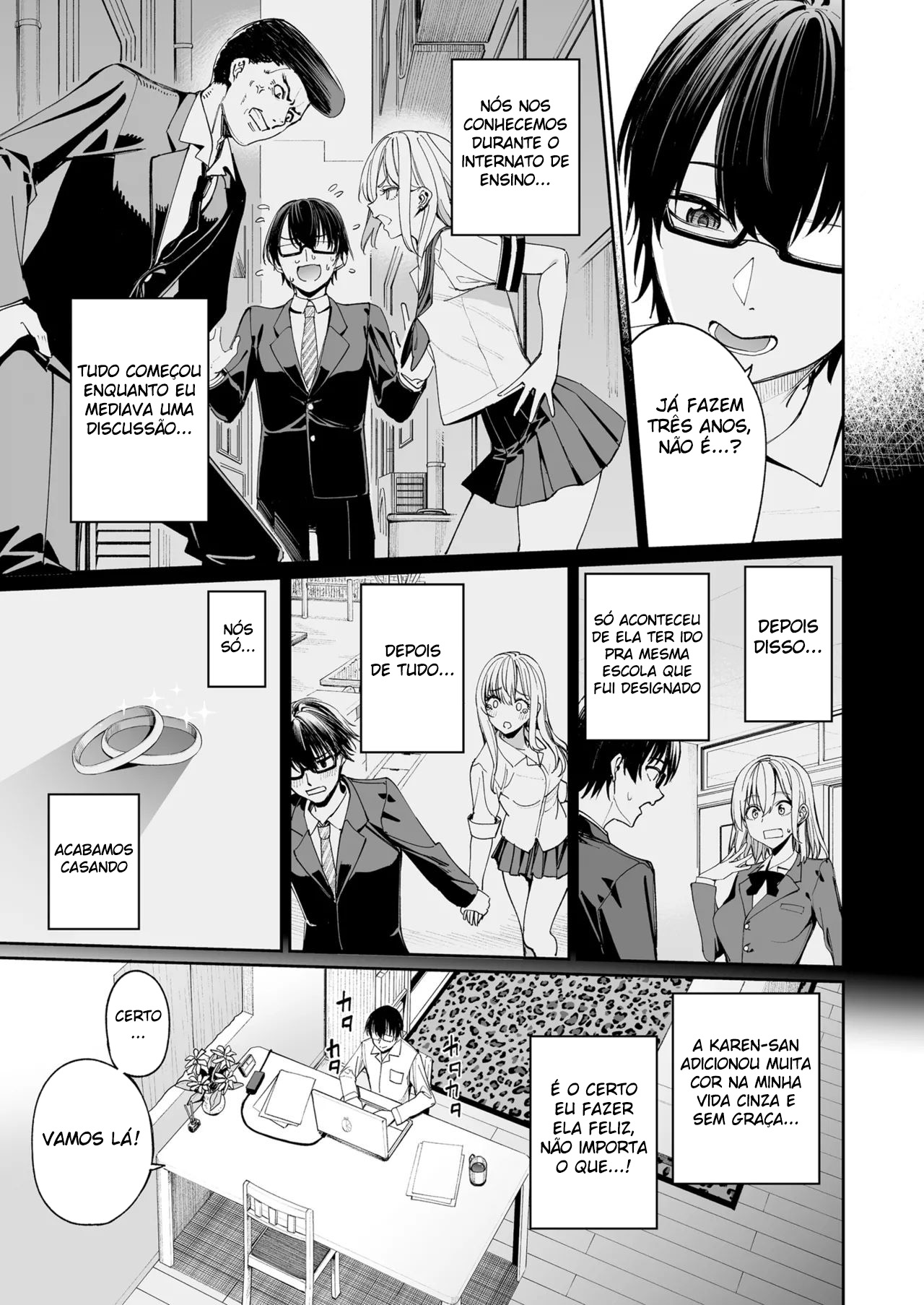 Depois Que Me Casei Com Uma Gyaru, Todos Os Dias Foram Os Melhore — página 11