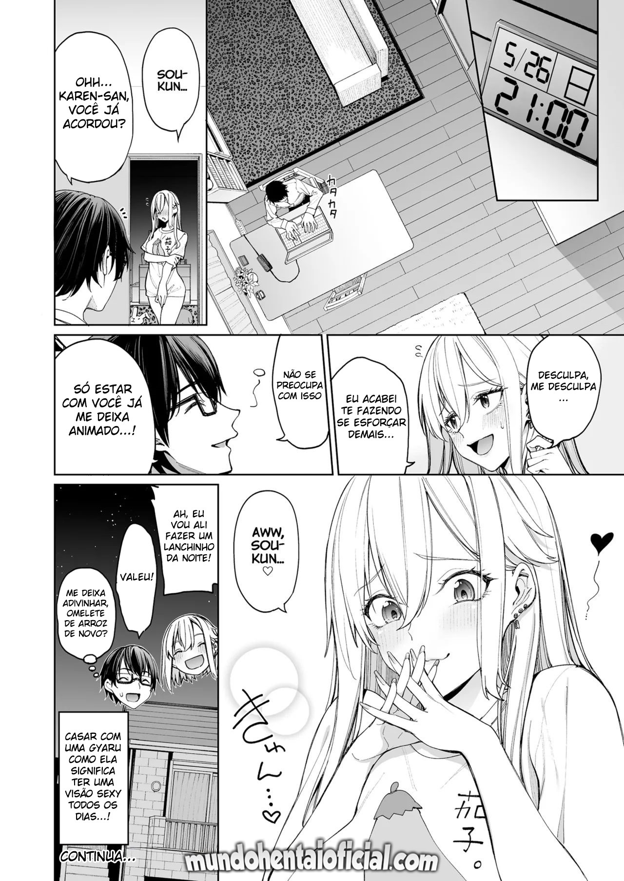 Depois Que Me Casei Com Uma Gyaru, Todos Os Dias Foram Os Melhore — página 50
