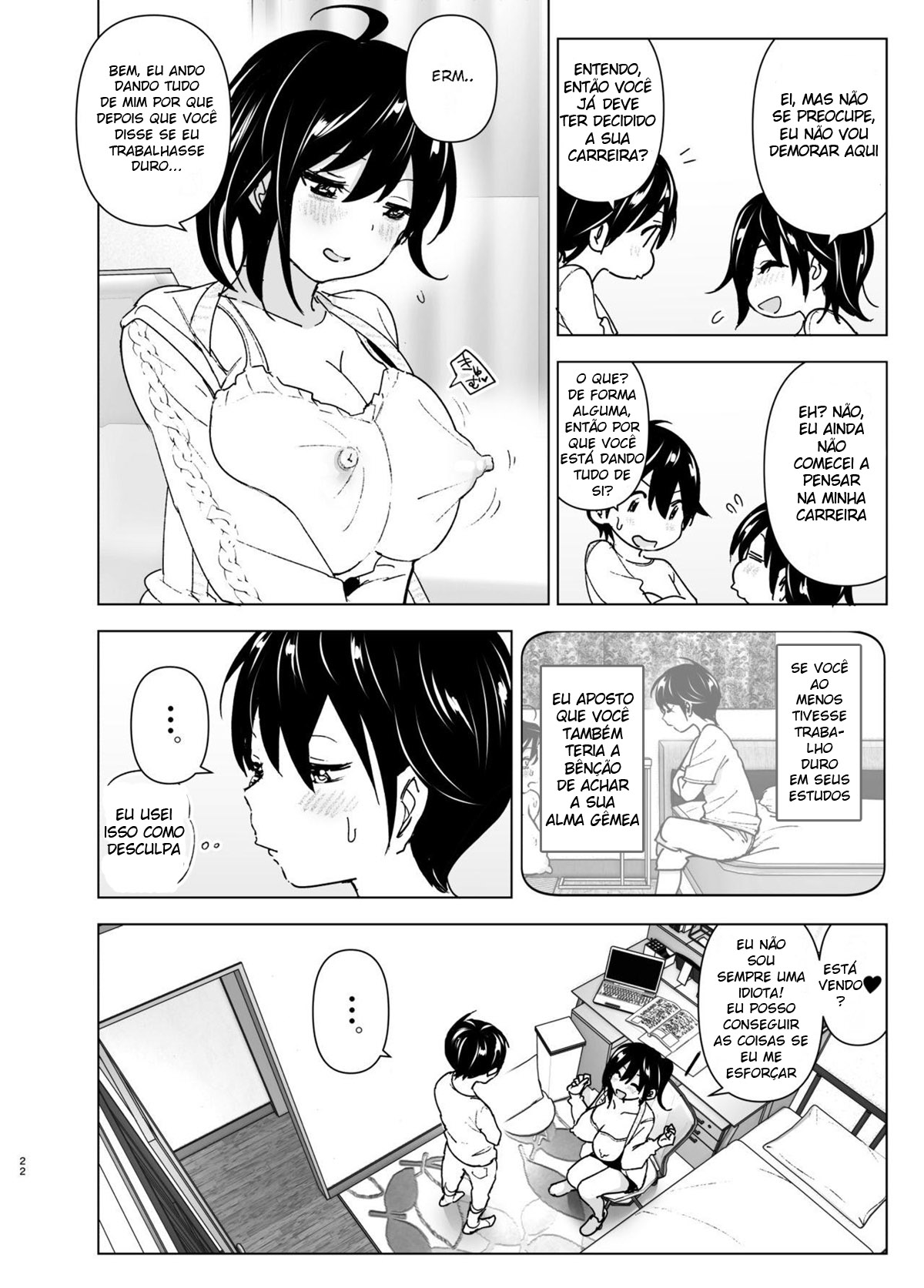 Os Contos de Onei-chan Oto-to – A Irmã Mais Velha Que Insiste em Não Ouvir o Irmão Mais Novo — página 21